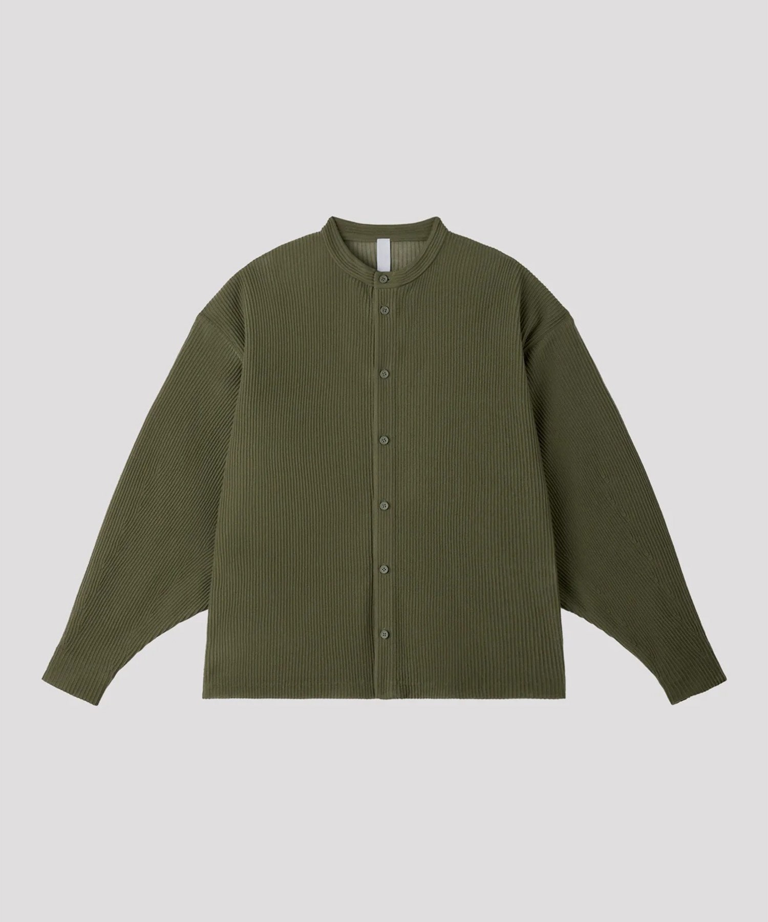 TC SOFT HYPHA STAND COLLAR LONG SLEEVE SHIRT