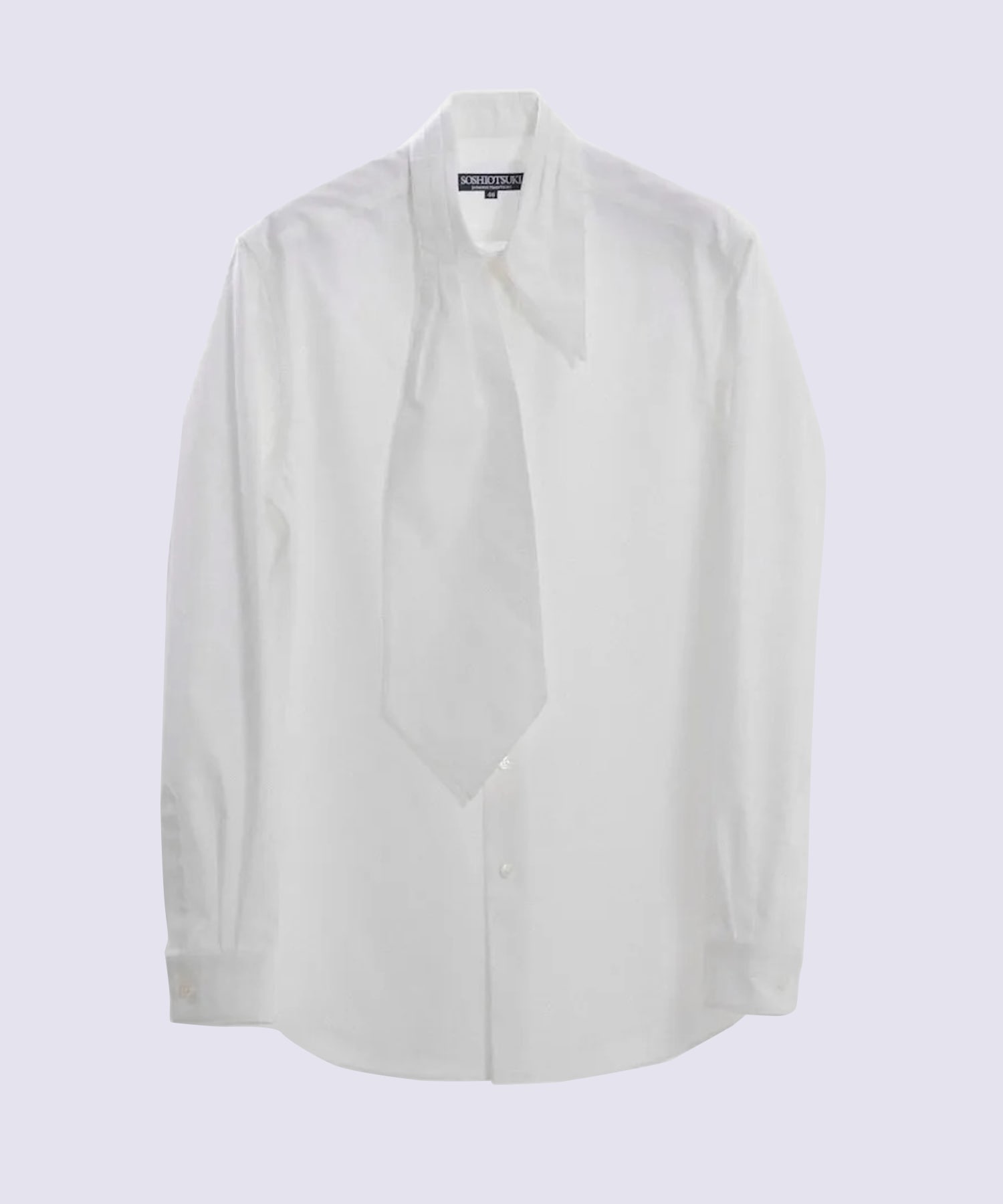 ASCOT TIE COLLAR SHIRT