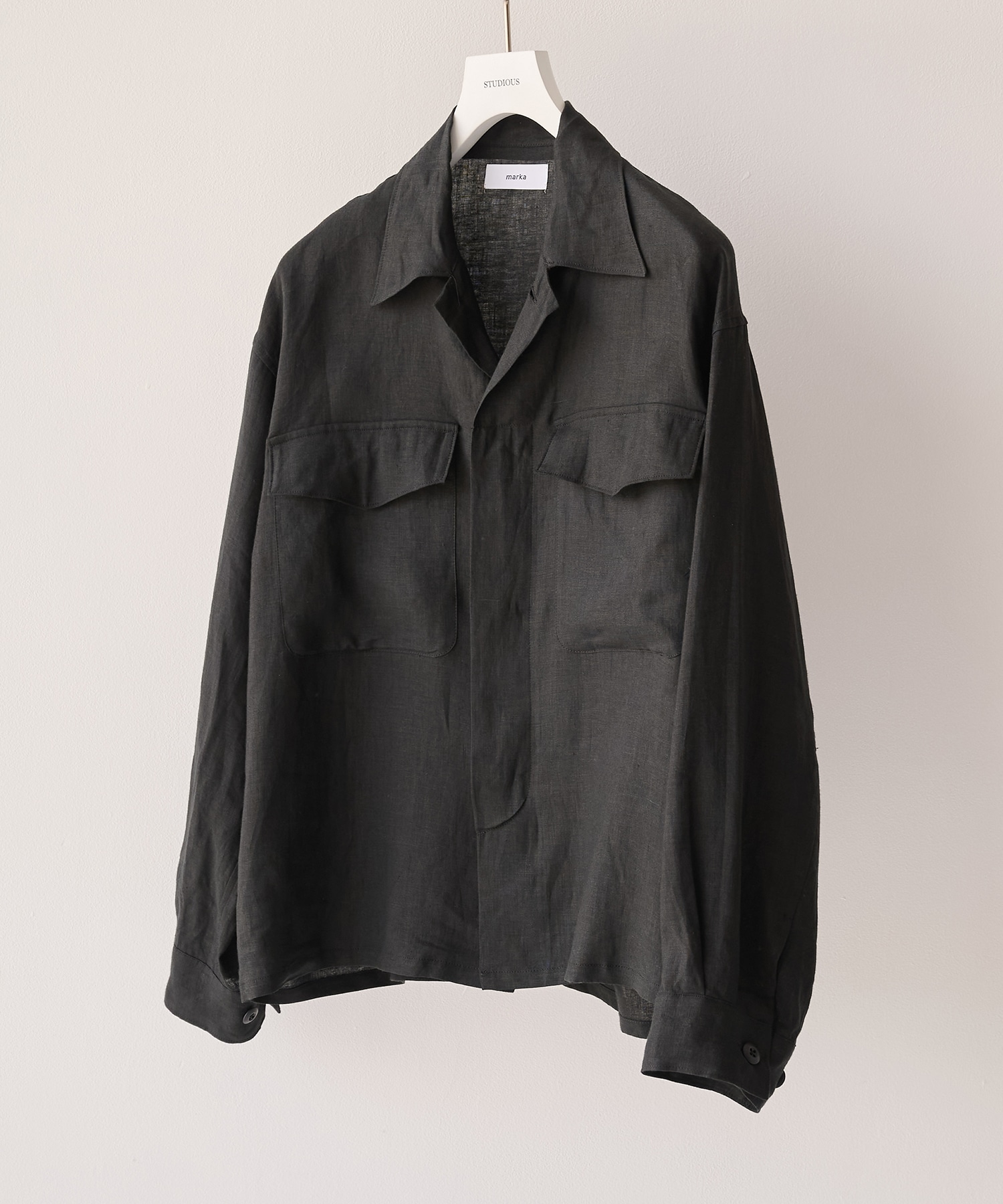 別注 LINEN TROPICAL FATIGUE SHIRT