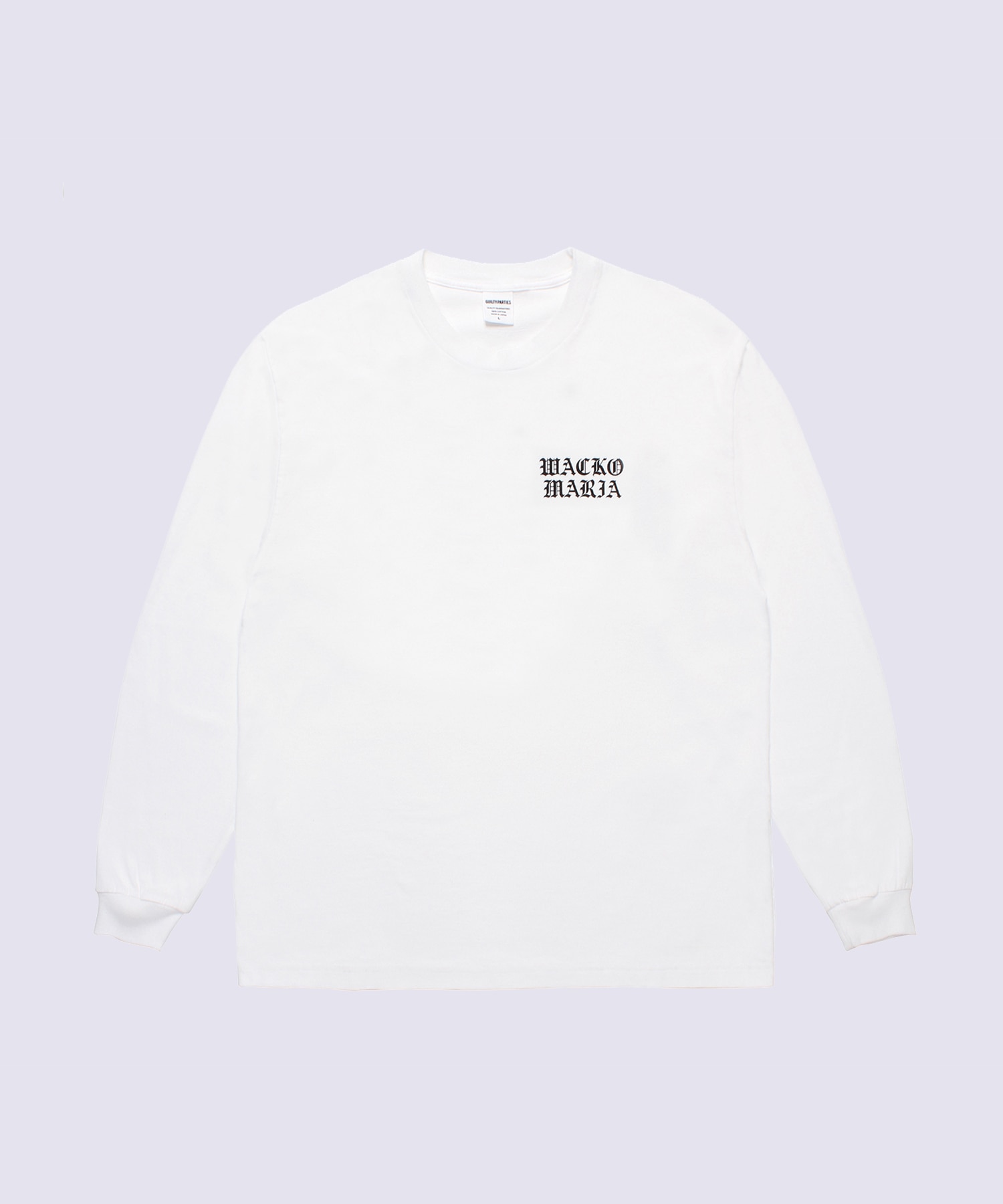 WASHED HEAVY WEIGHT CREW NECK LONG SLEEVE T-SHIRT ( TYPE-1 )