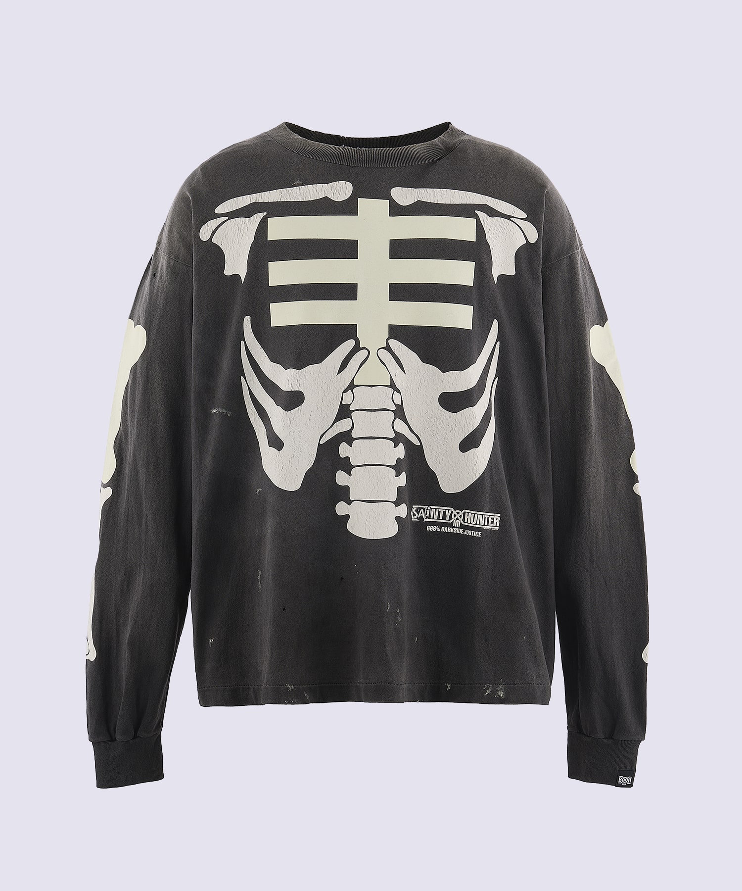 SM-MK8-0000-C30/BH_LS T-SHIRT/BONE/BLACK