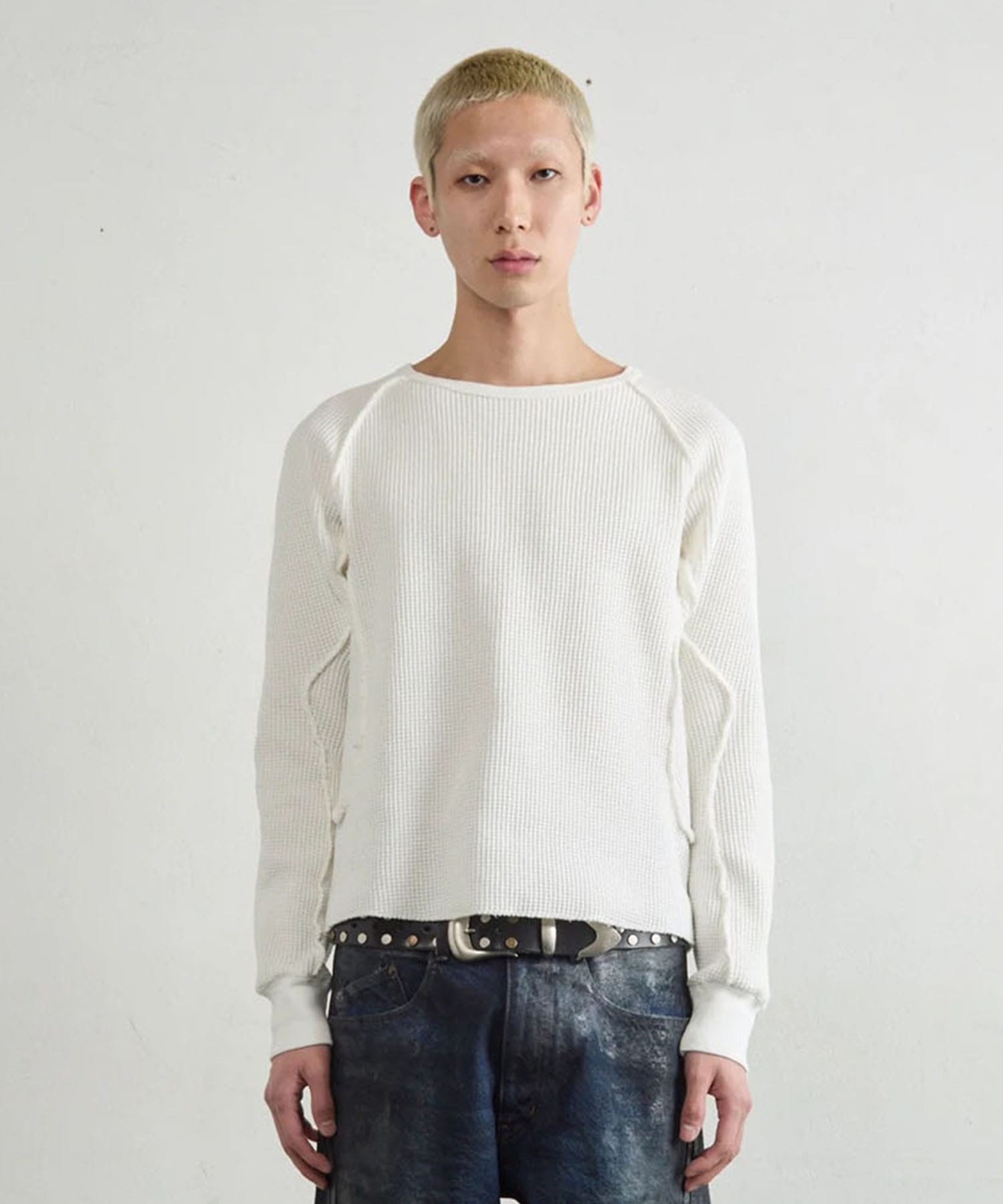 WAFFLE THERMAL LONG SLEEVE T-SHIRT