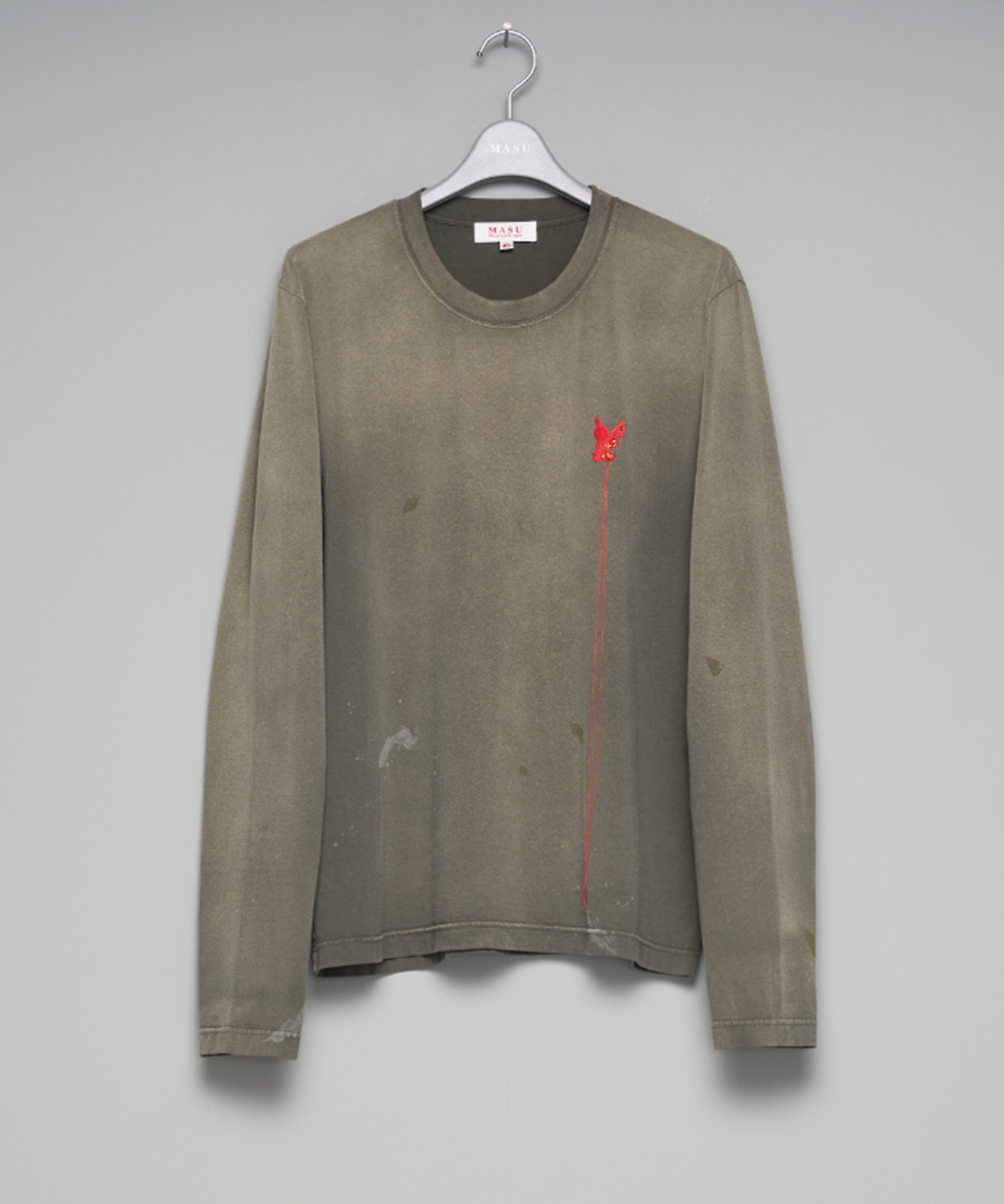 WASTED RED ANGEL LONG SLEEVE T-SHIRT