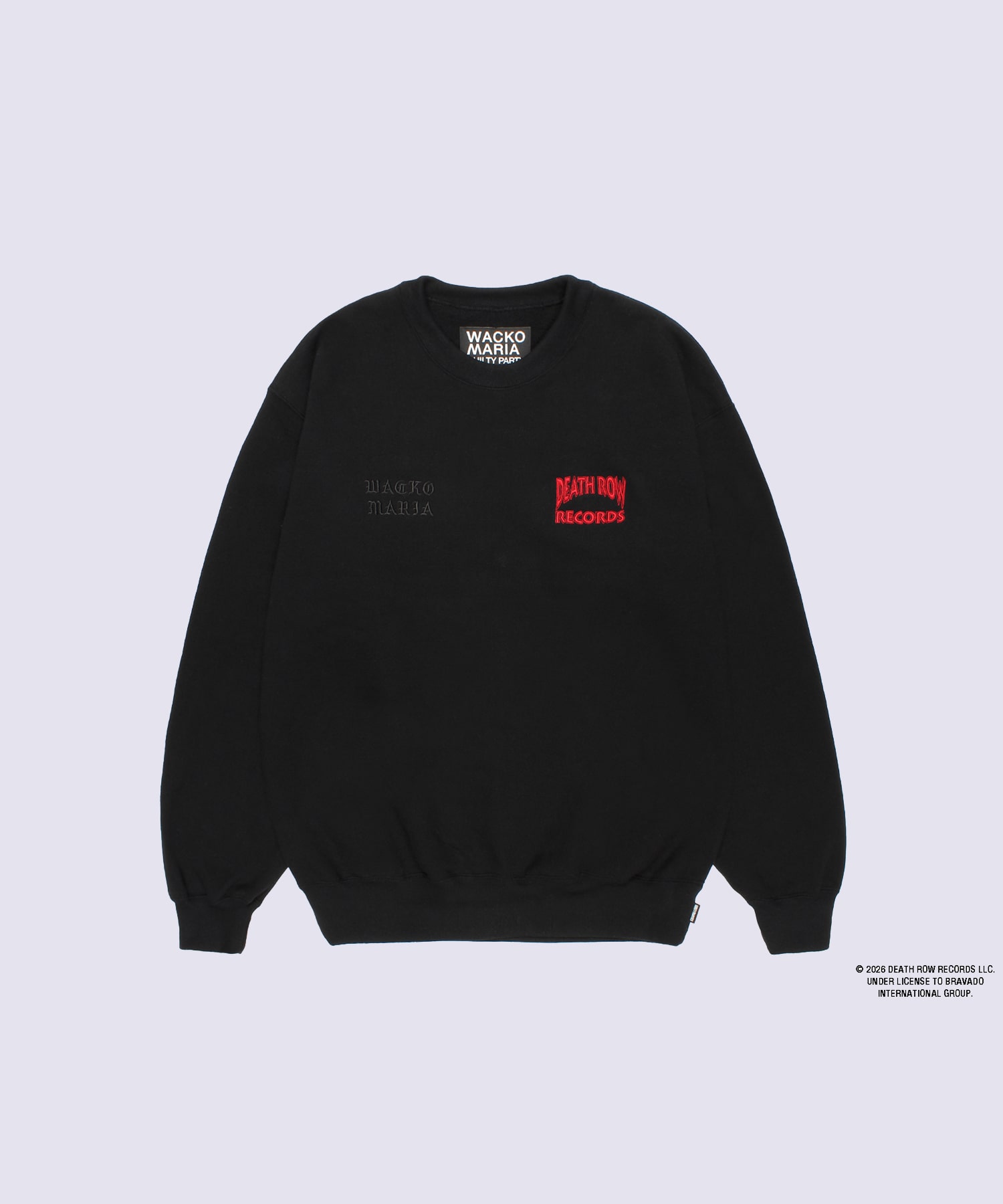 DEATH ROW RECORDS / HEAVY WEIGHT CREW NECK SWEAT SHIRT