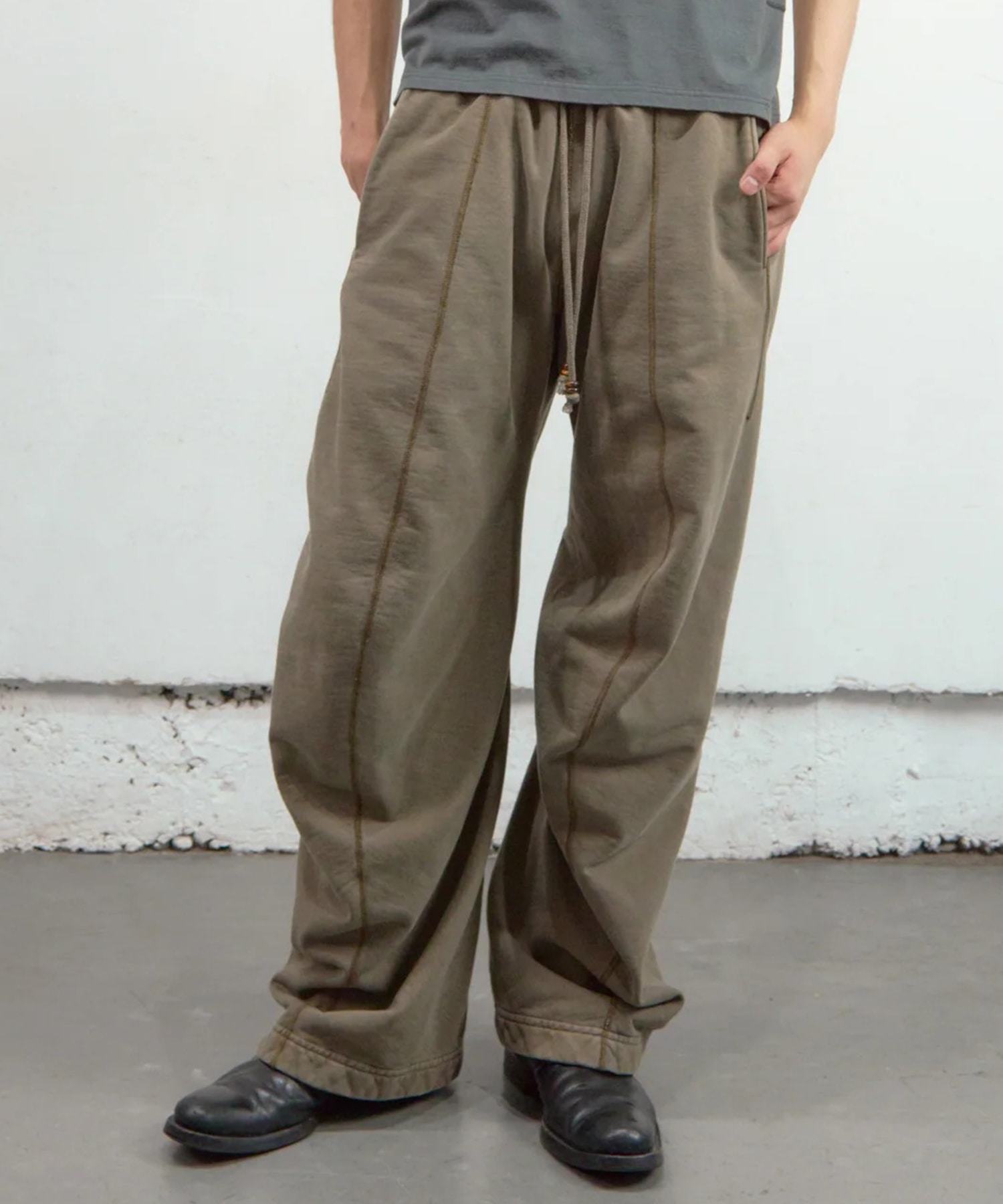 CURVED LEG LOUNGE PANTS