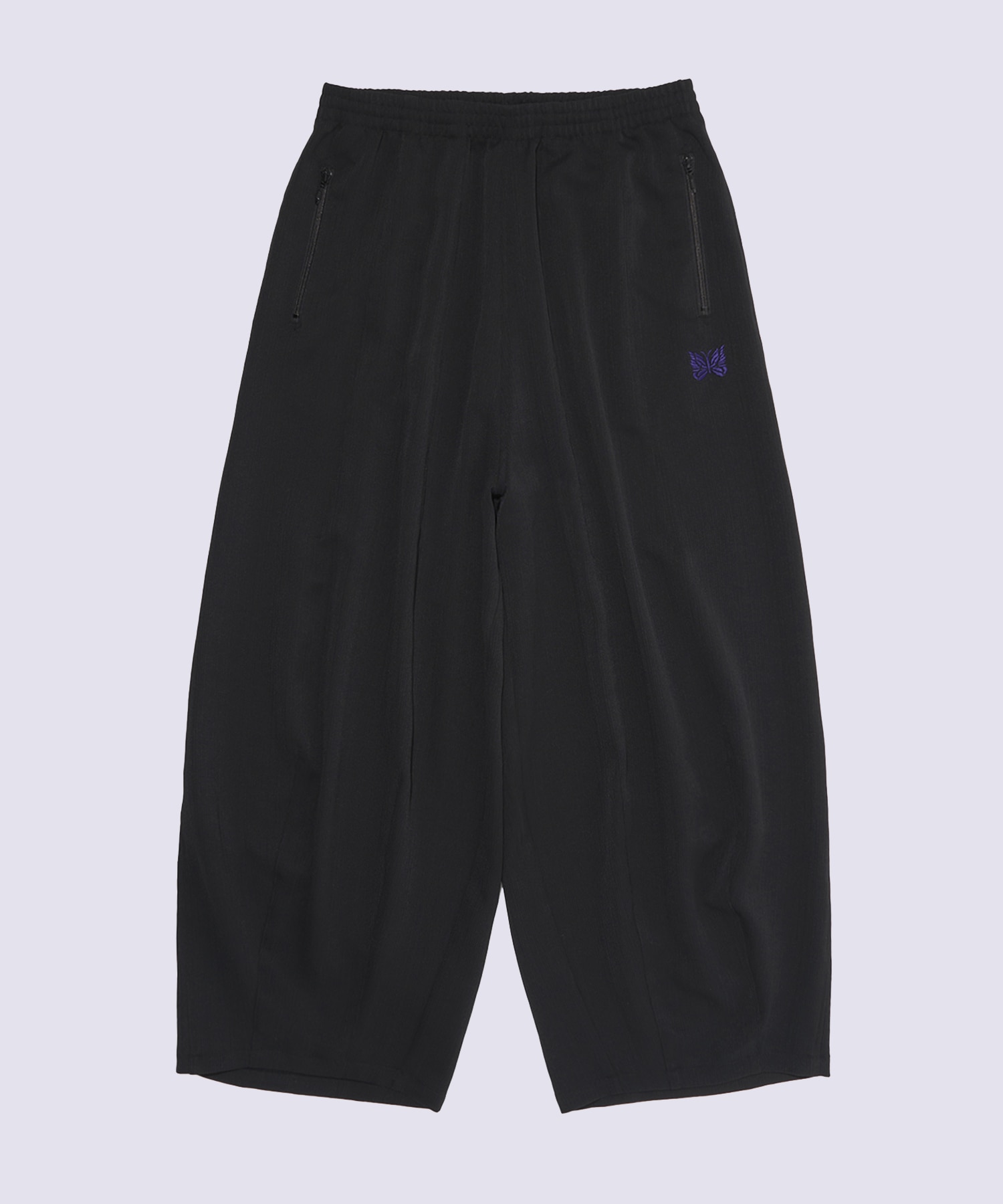 別注 Papillon Emb. H.D. Pant - Art Pique Pleats