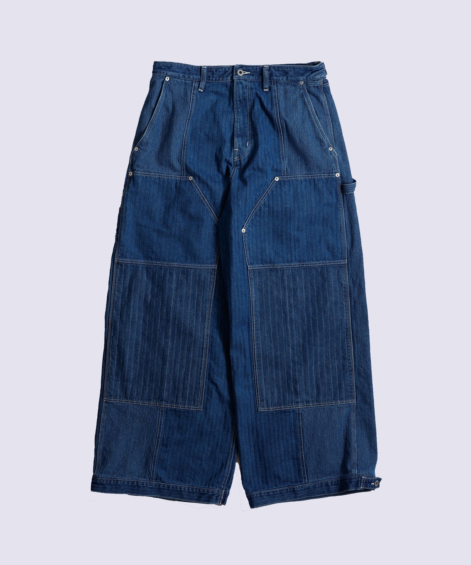 PATCHWORK DOUBLE KNEE PANTS 3YR WASH