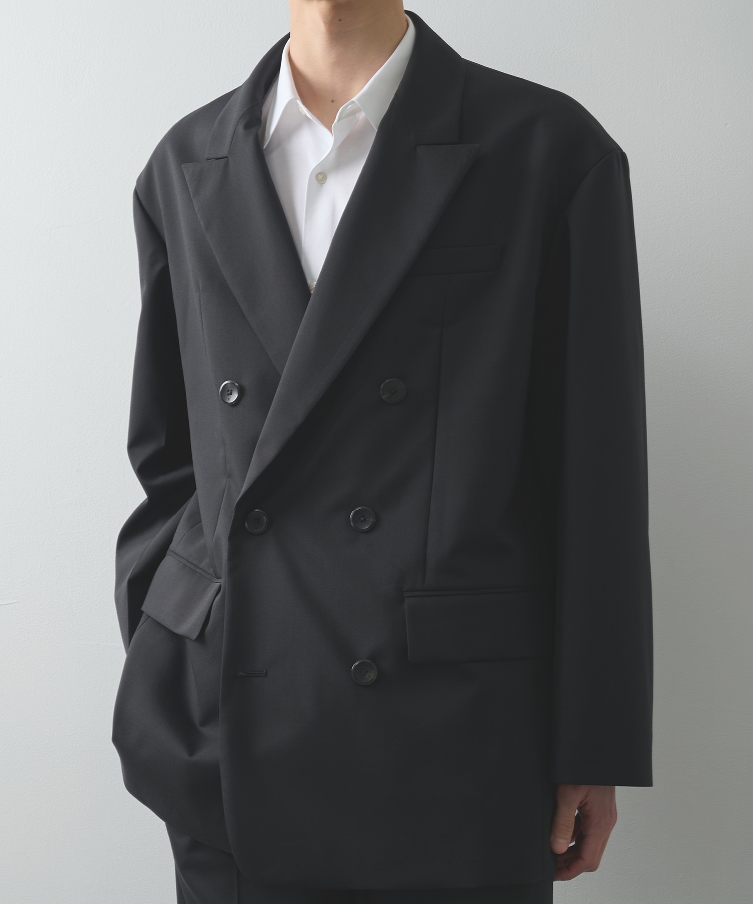 別注Oversized Double-Breasted Jacket