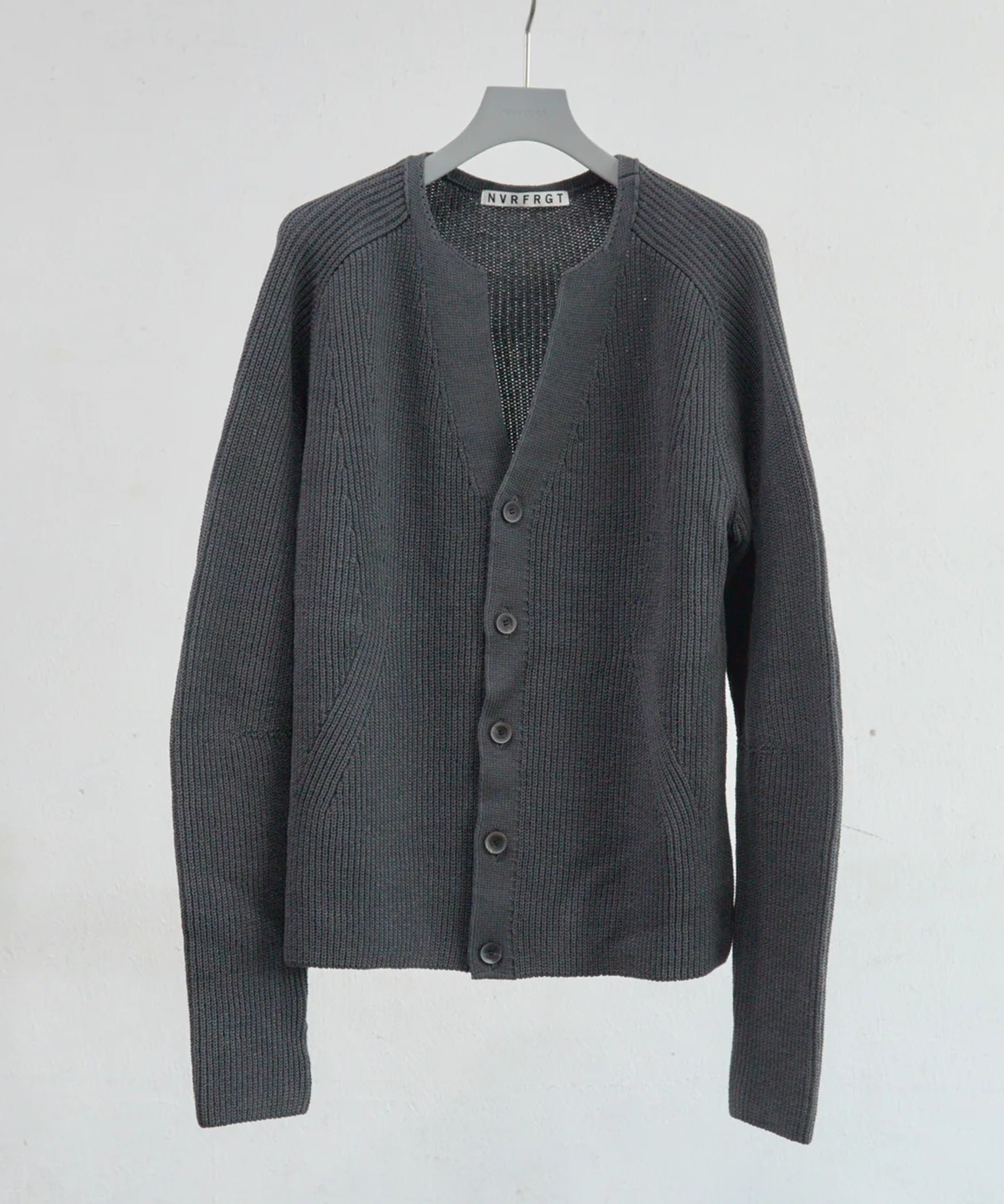 RIBBED CARDIGAN