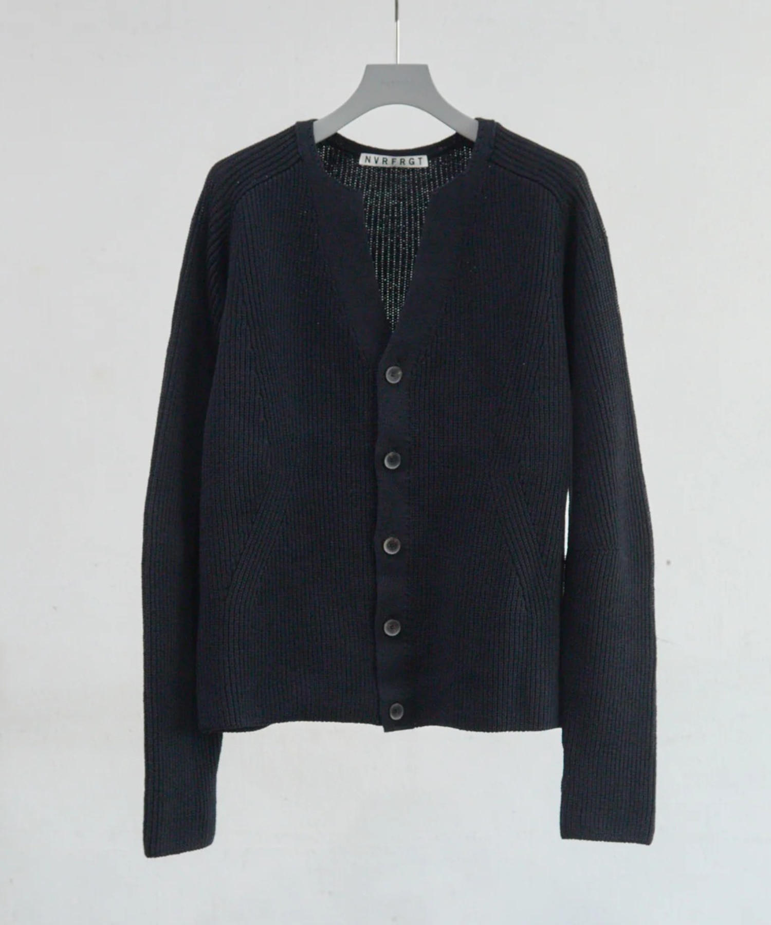 RIBBED CARDIGAN