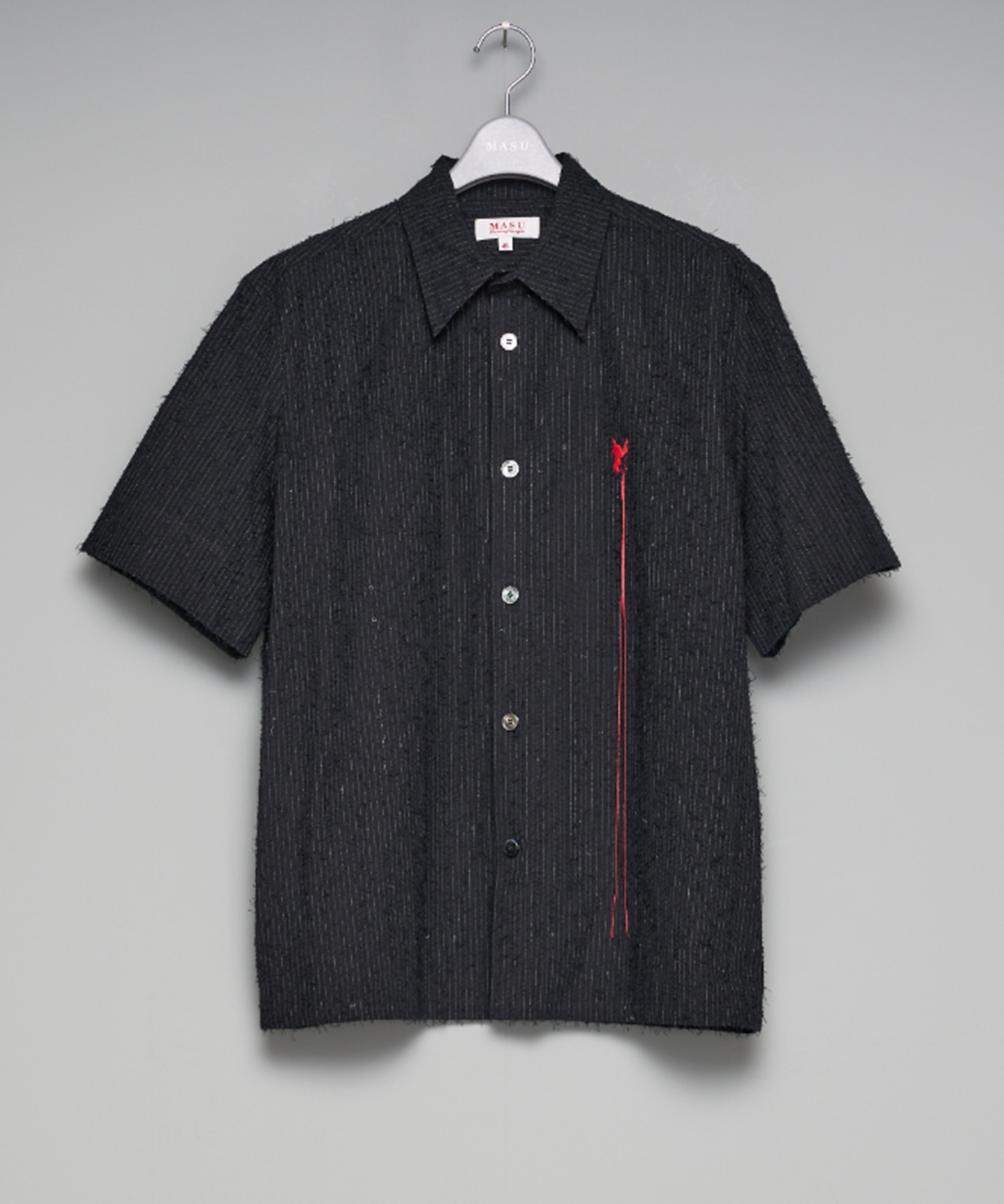 SHAGGY STRIPE HALF SLEEVE SHIRT