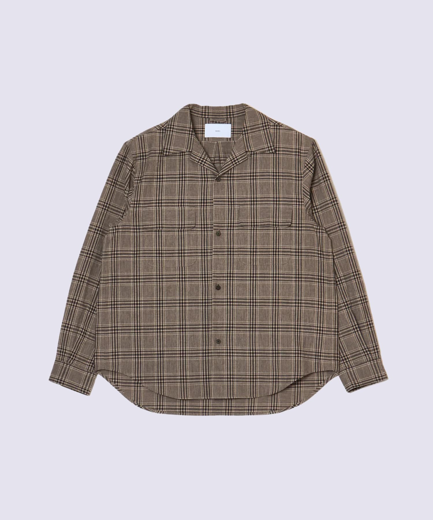 LINEN OPEN COLLOR SHIRT