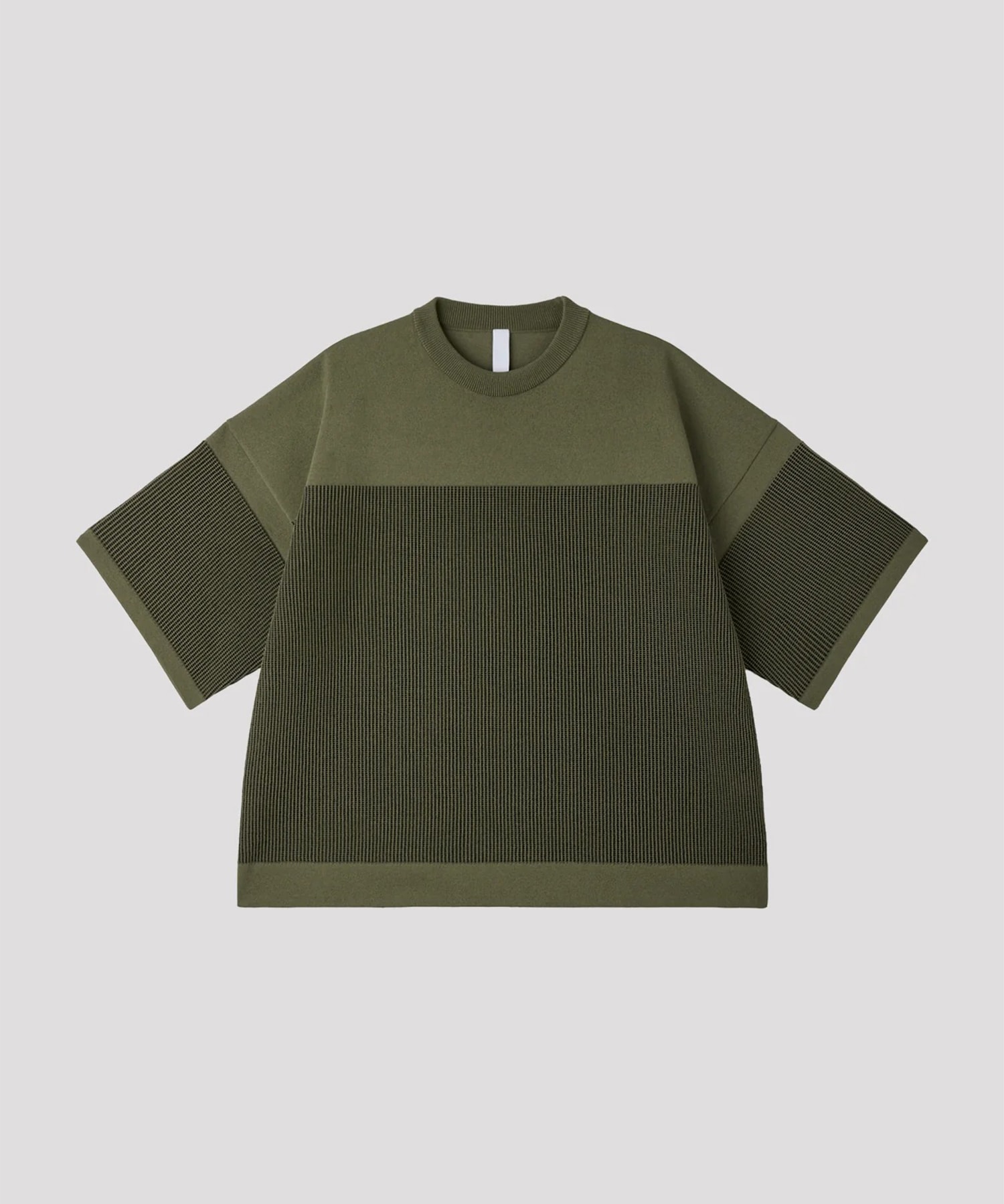 WAFFLE LUCENT SHORT SLEEVE TEE SHIRT