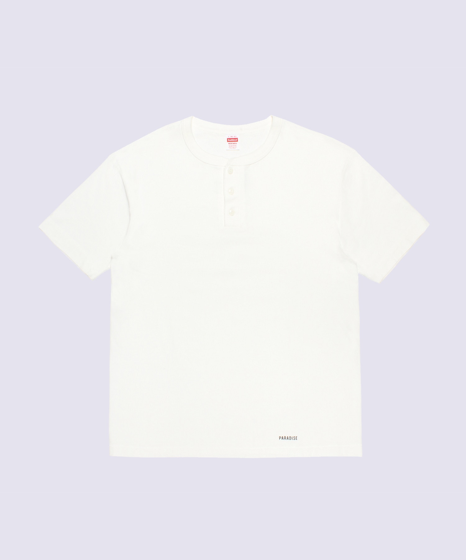 HEALTHKNIT / HENRY NECK T-SHIRT