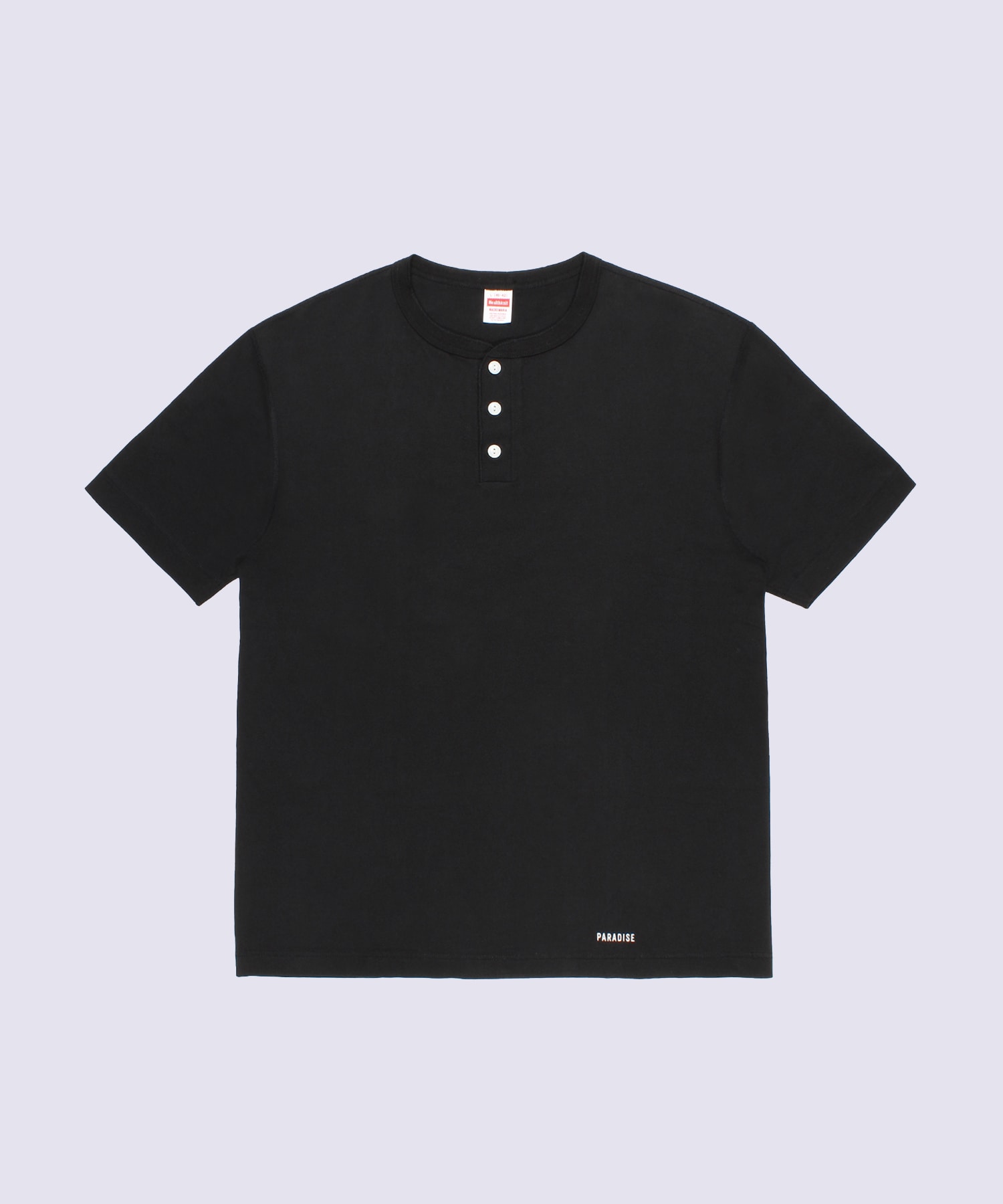 HEALTHKNIT / HENRY NECK T-SHIRT
