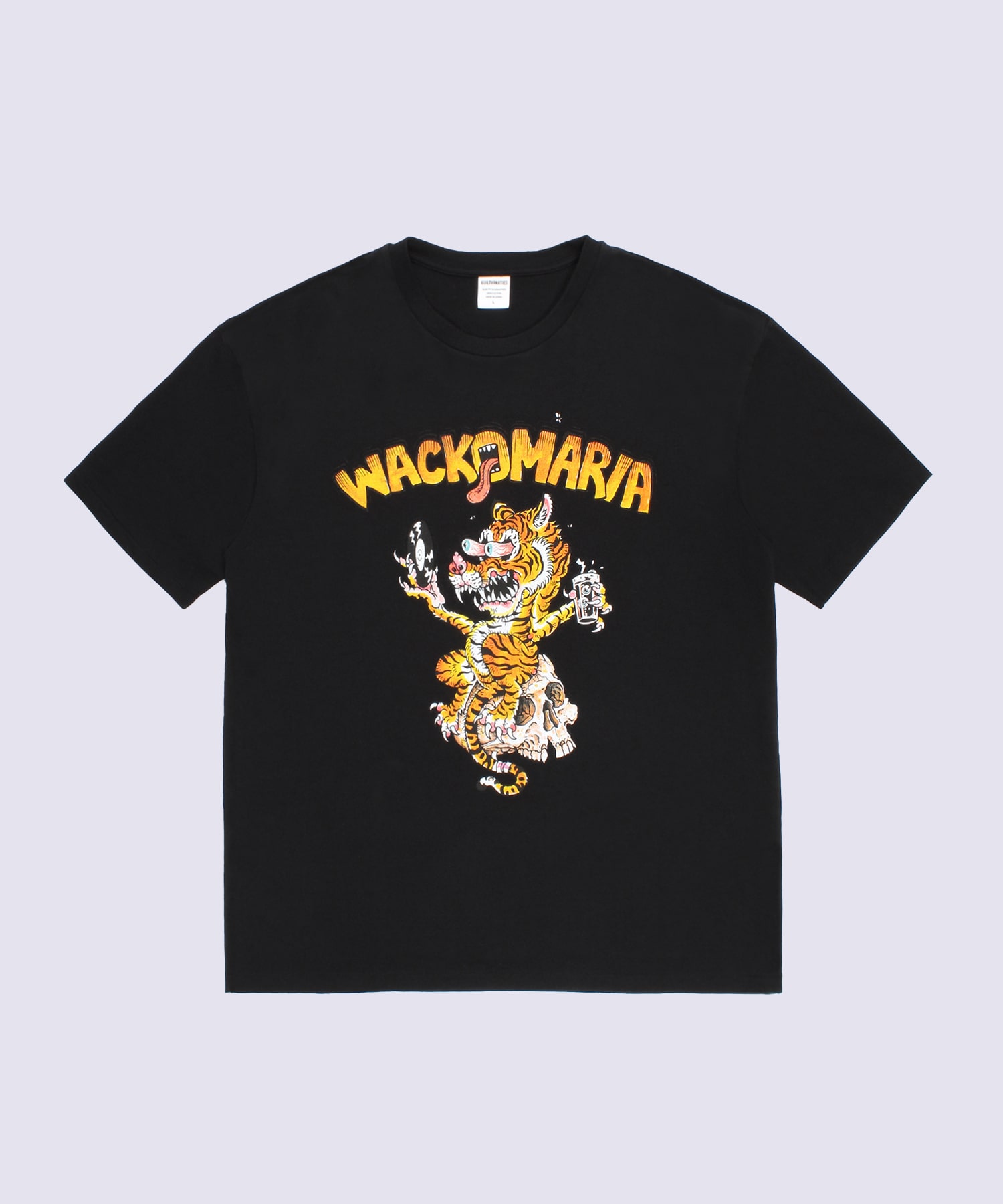 TIM LEHI / WASHED HEAVY WEIGHT CREW NECK T-SHIRT