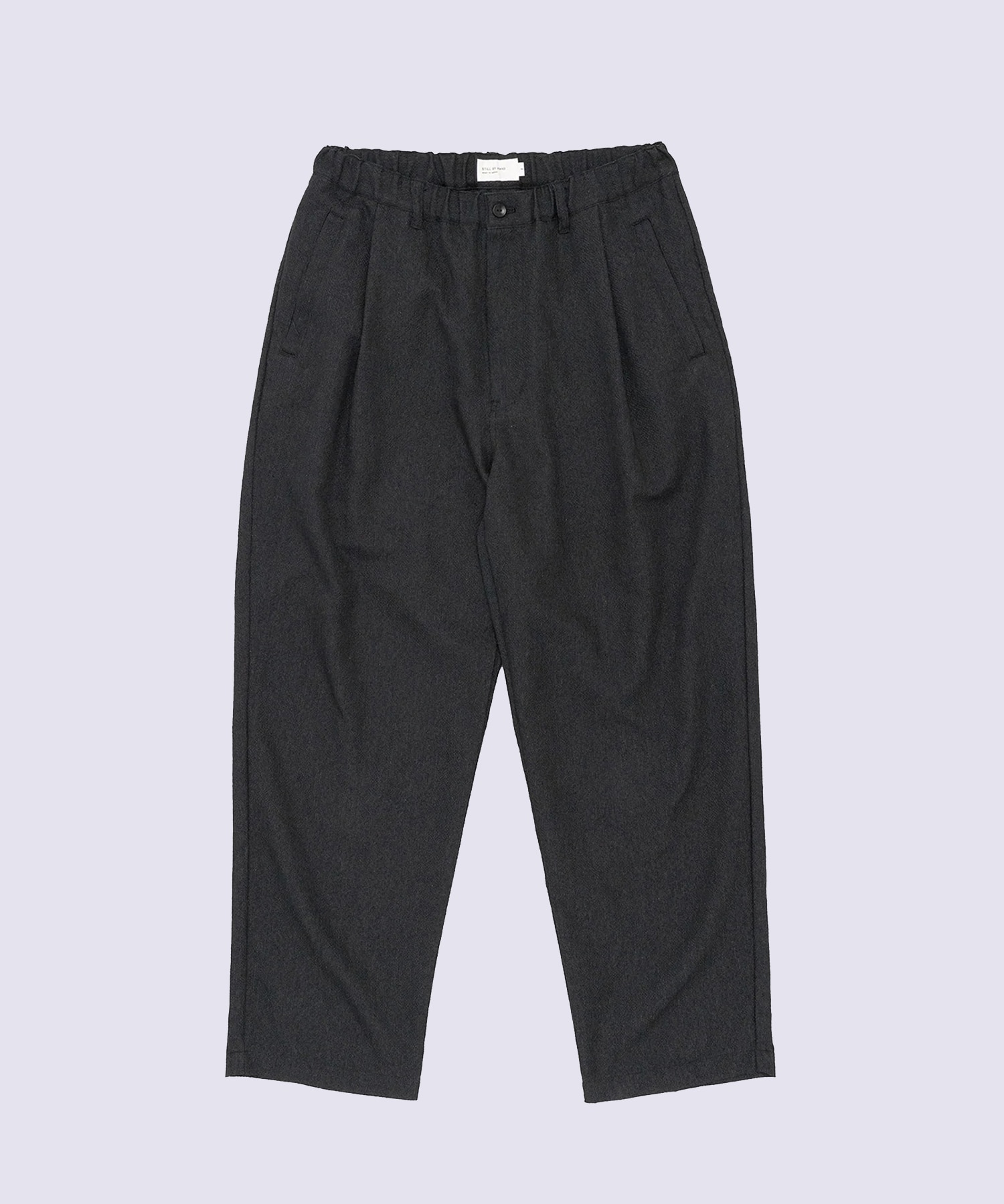 Mixed colour 1 pleat pants