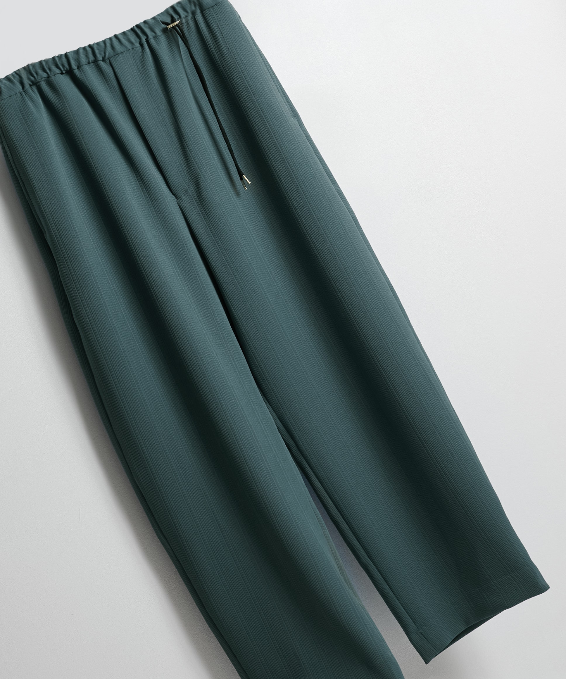 別注 Cord pique Drawstring Relaxed Pants
