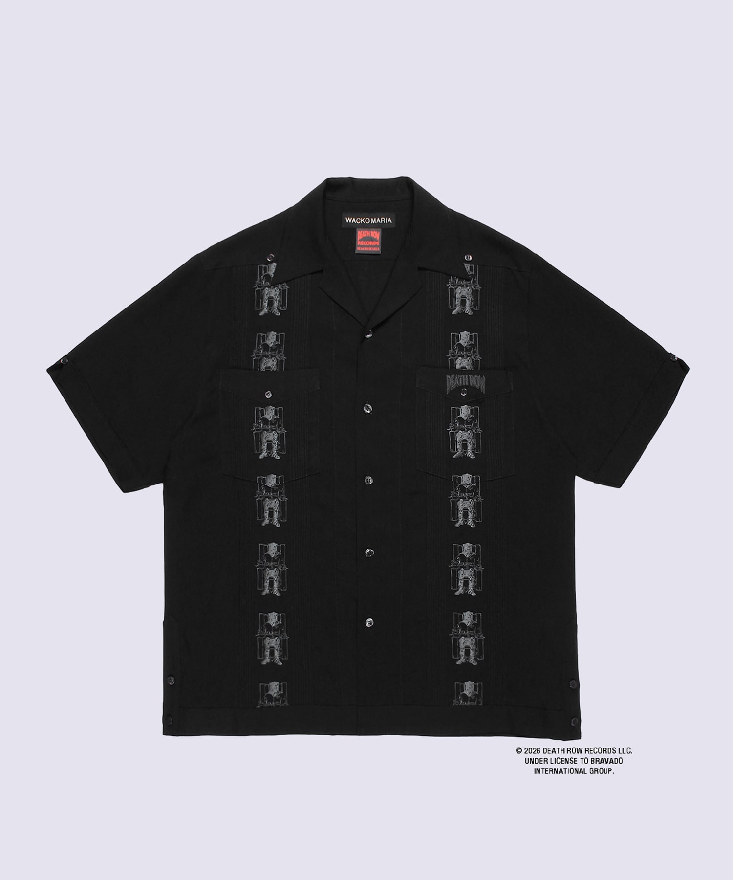 DEATH ROW RECORDS / CUBA SHIRT S/S