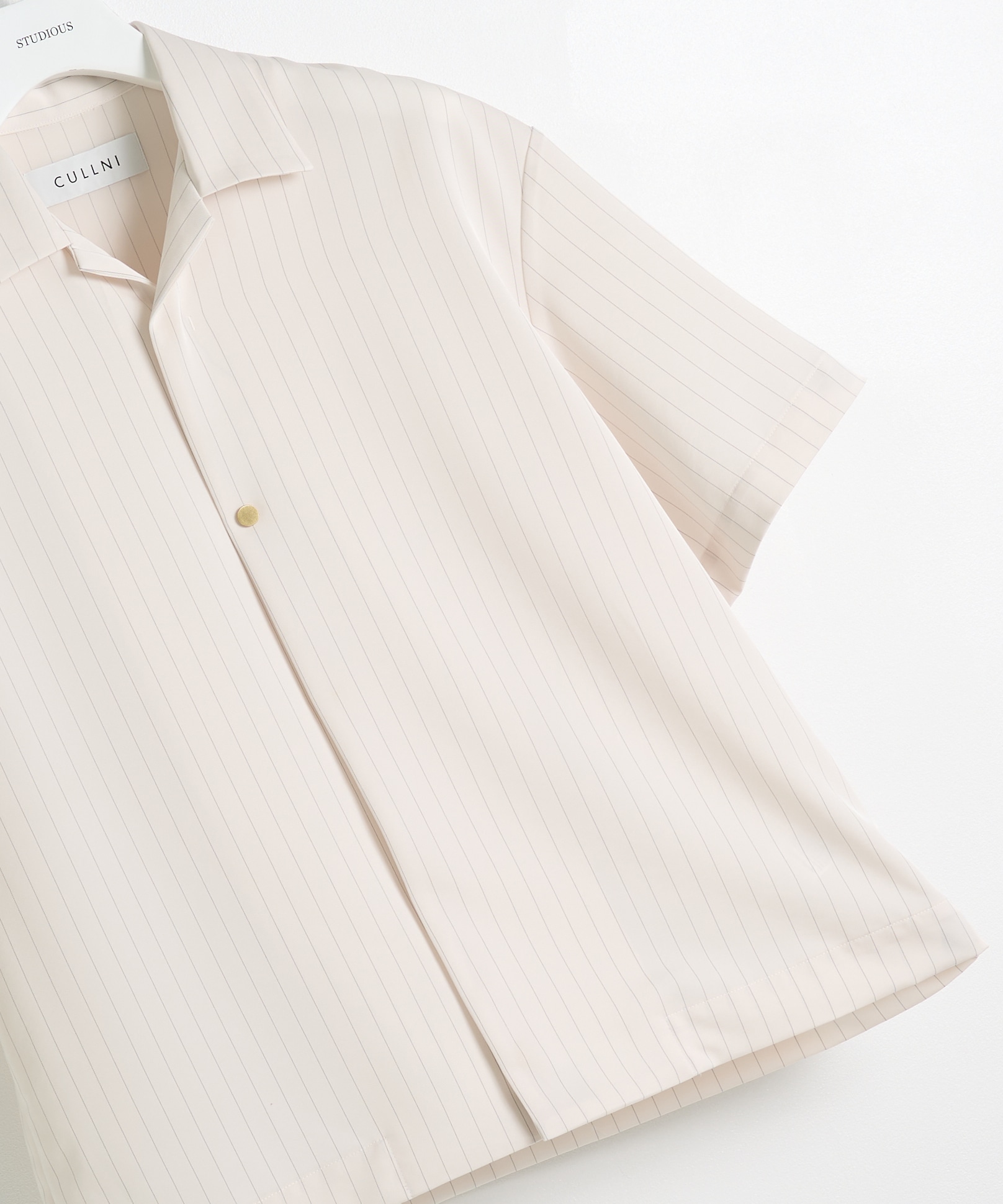別注 Open Collar Short Sleeve Shirt
