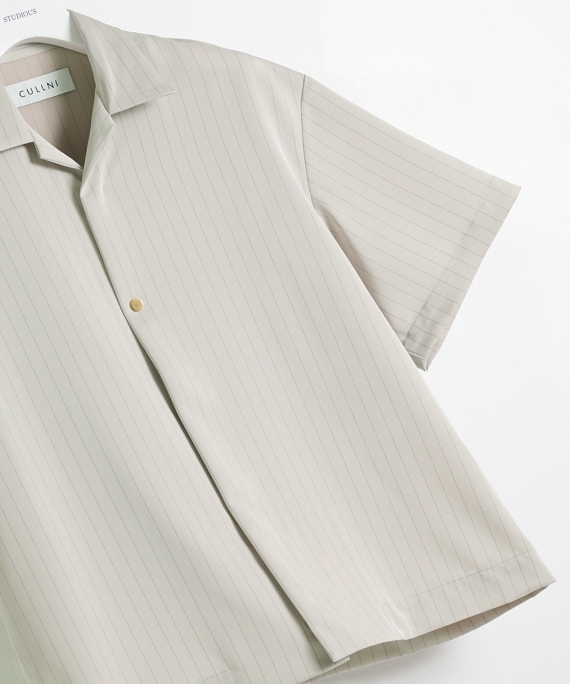 別注 Open Collar Short Sleeve Shirt