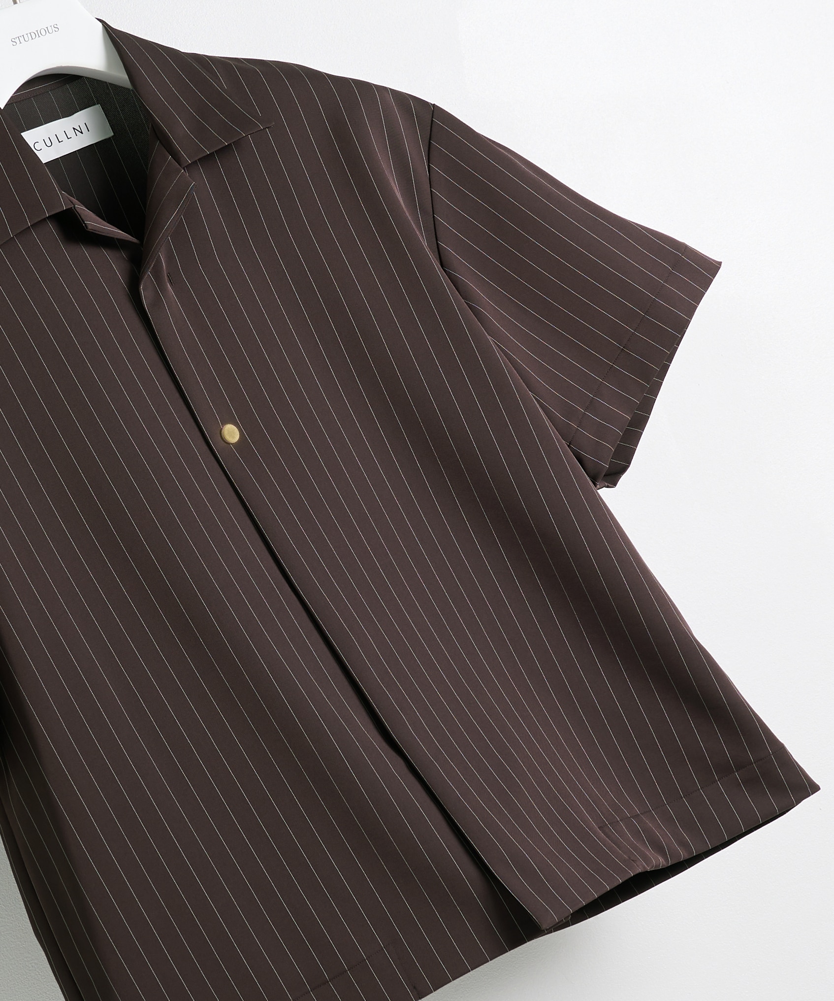 別注 Open Collar Short Sleeve Shirt