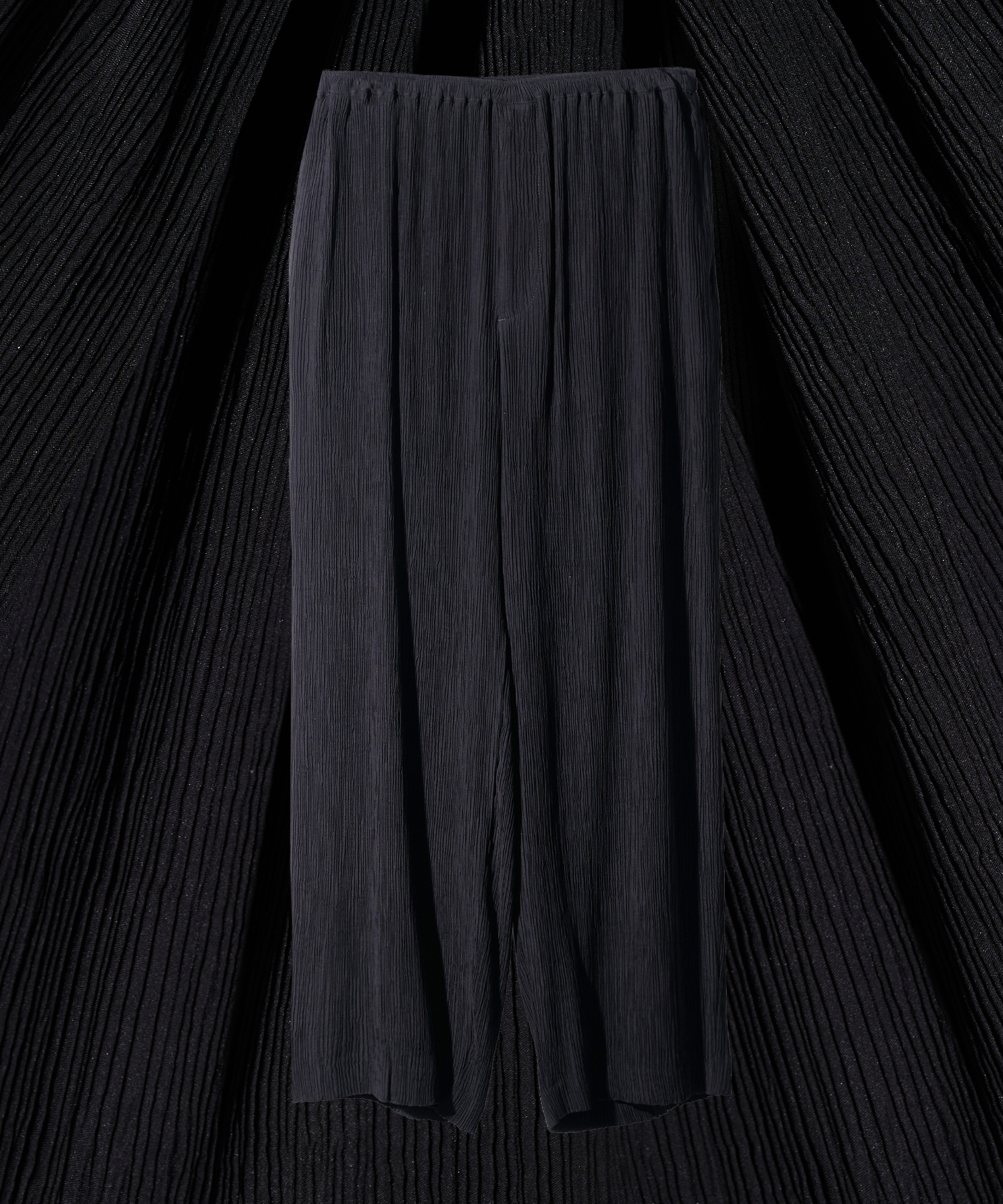 Silky Pleats Easy Pants