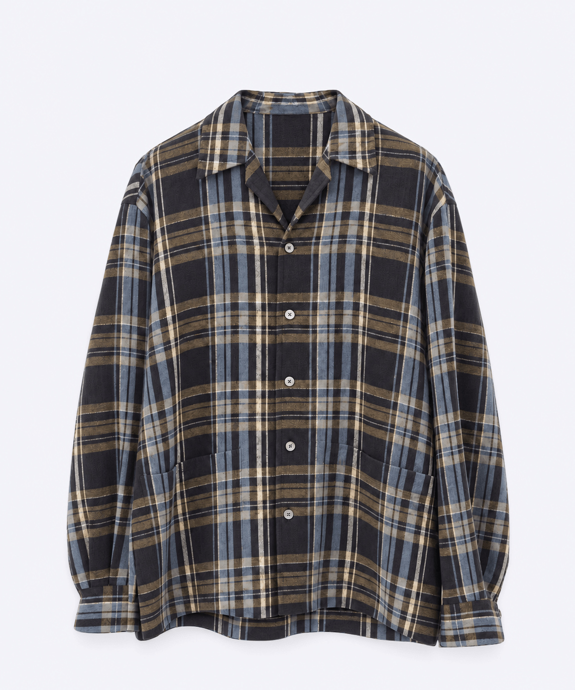 別注OPEN COLLAR SHIRT