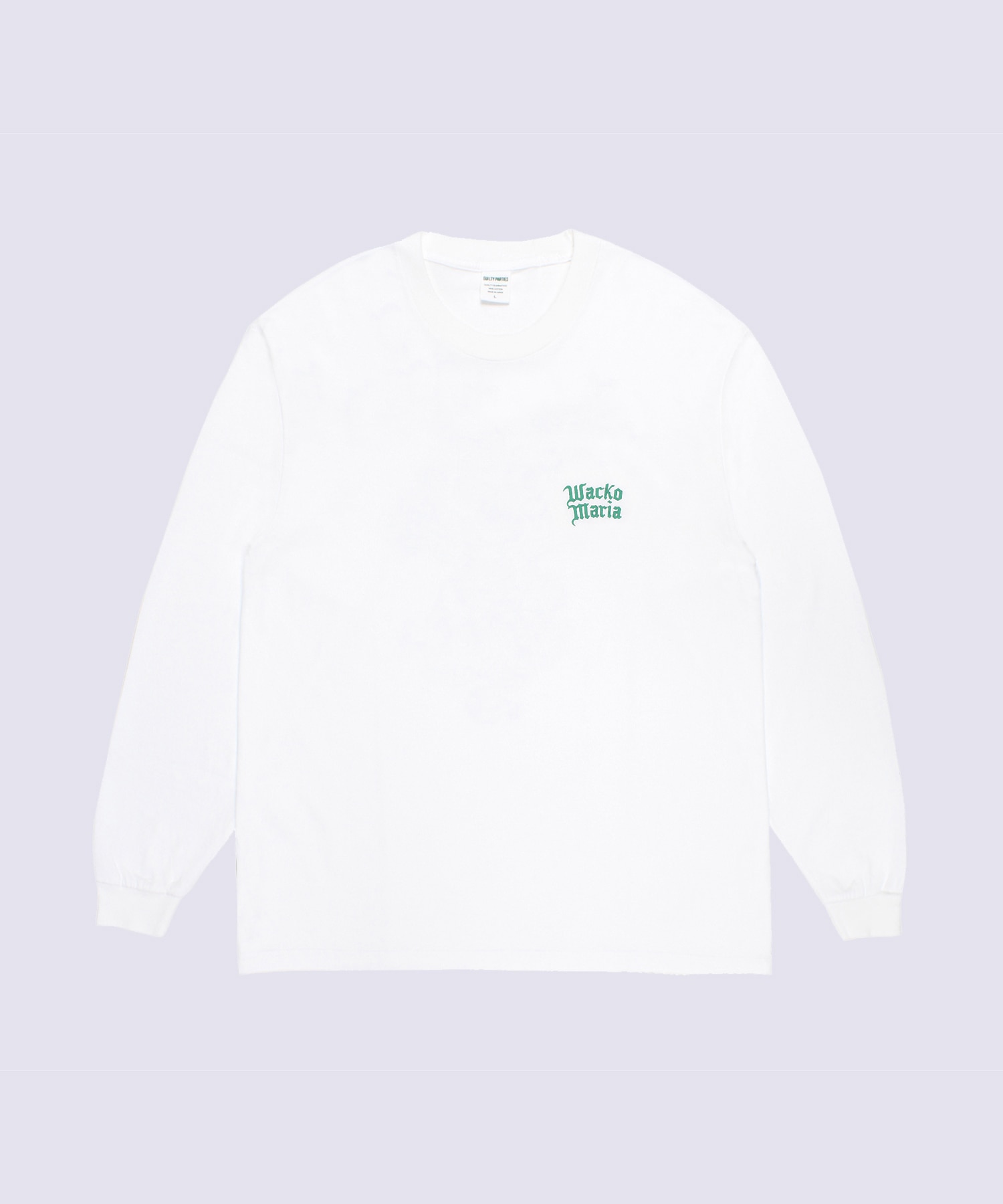 WASHED HEAVY WEIGHT CREW NECK LONG SLEEVE T-SHIRT ( TYPE-2 )