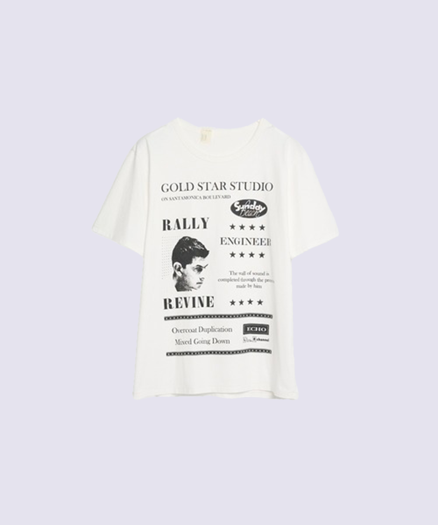 別注復刻GOLDSTAR STUDIO T-SHIRT