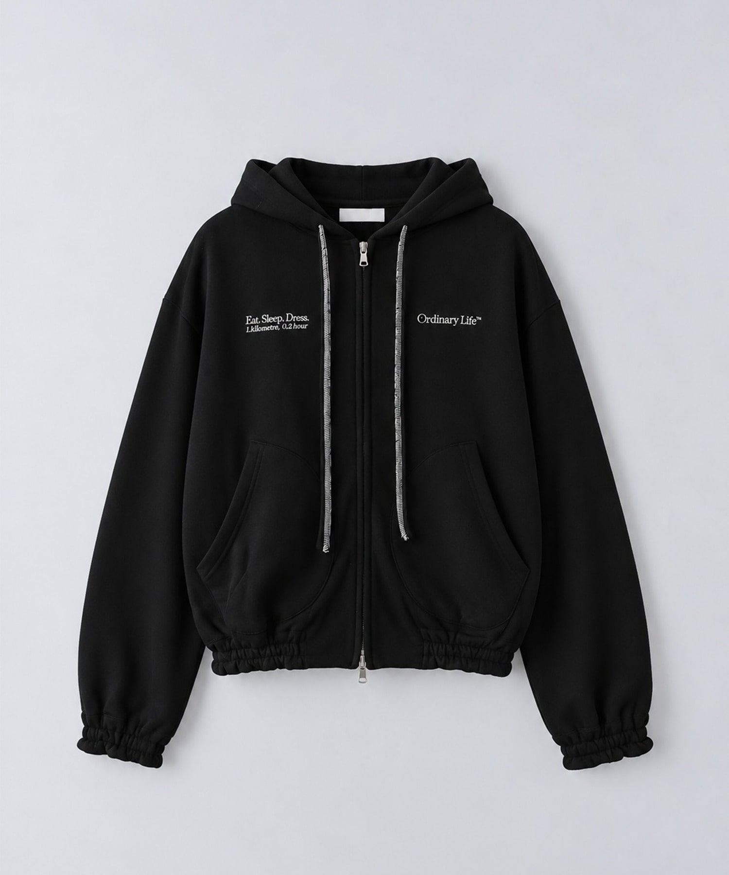 ordinary home old style zip hoodie(ISSUE#9)