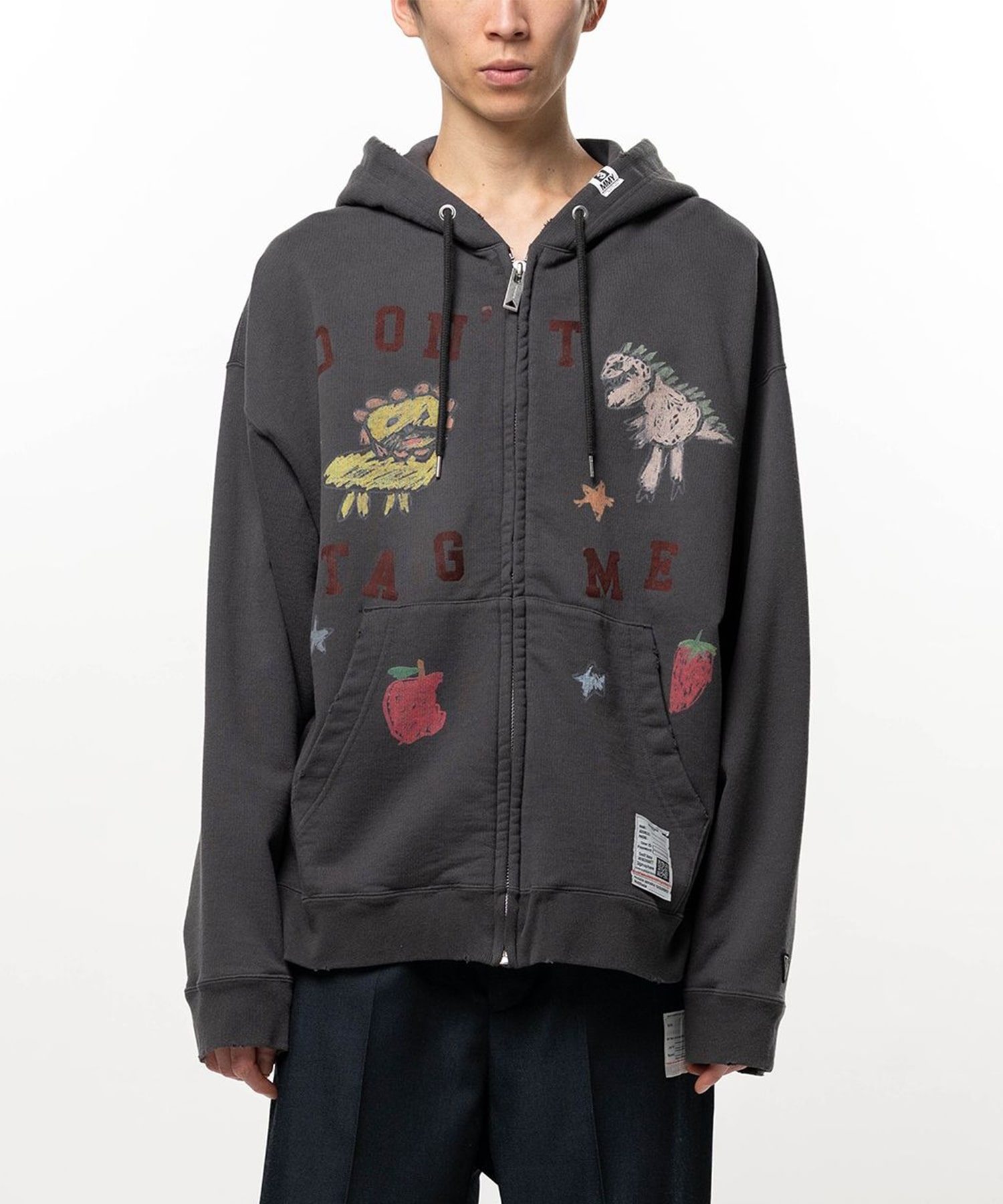 KIDS DOODLE SWEAT PARKA