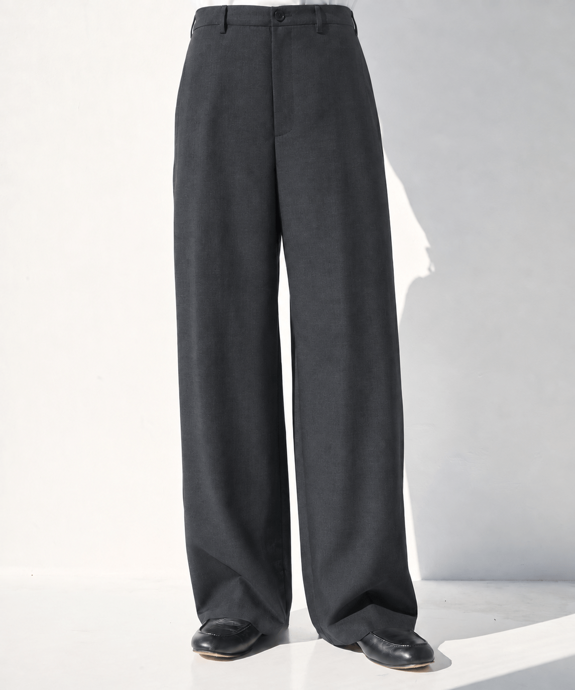 Wool Smart Straight Slacks