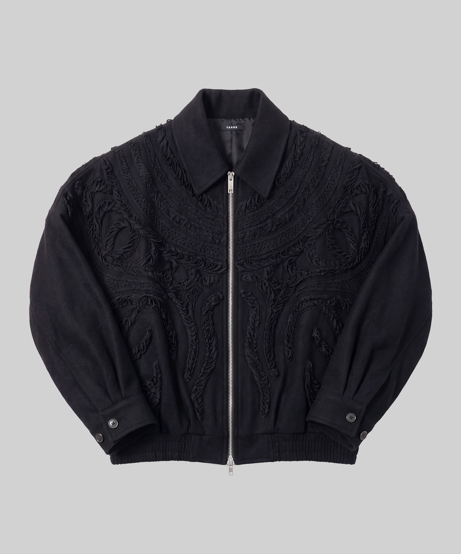 WOOL ZIP BLOUSON