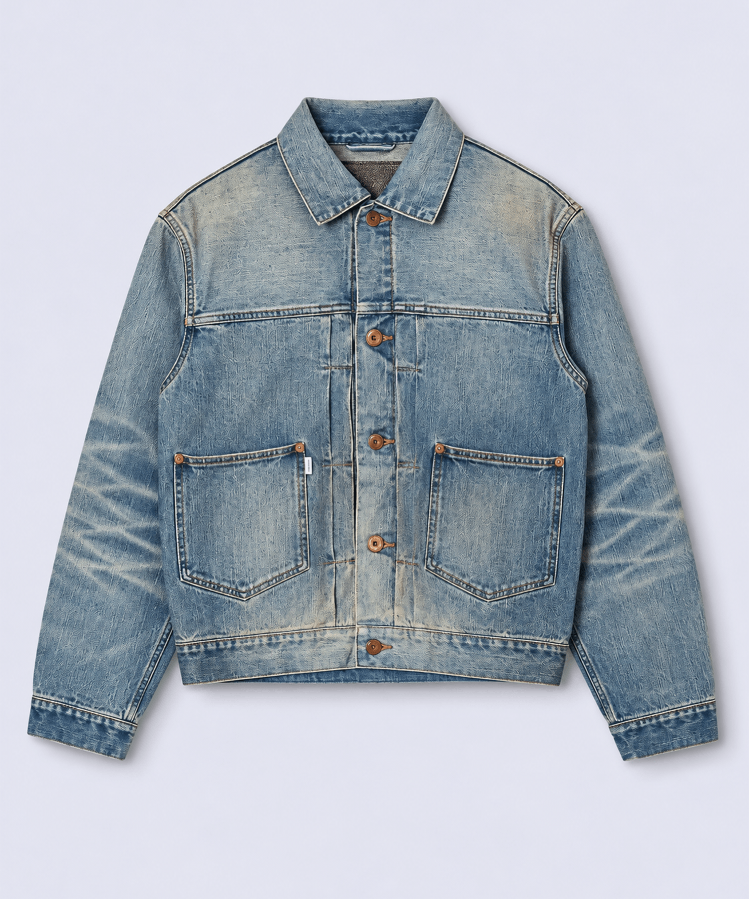 FADED MODERN DENIM JACKET