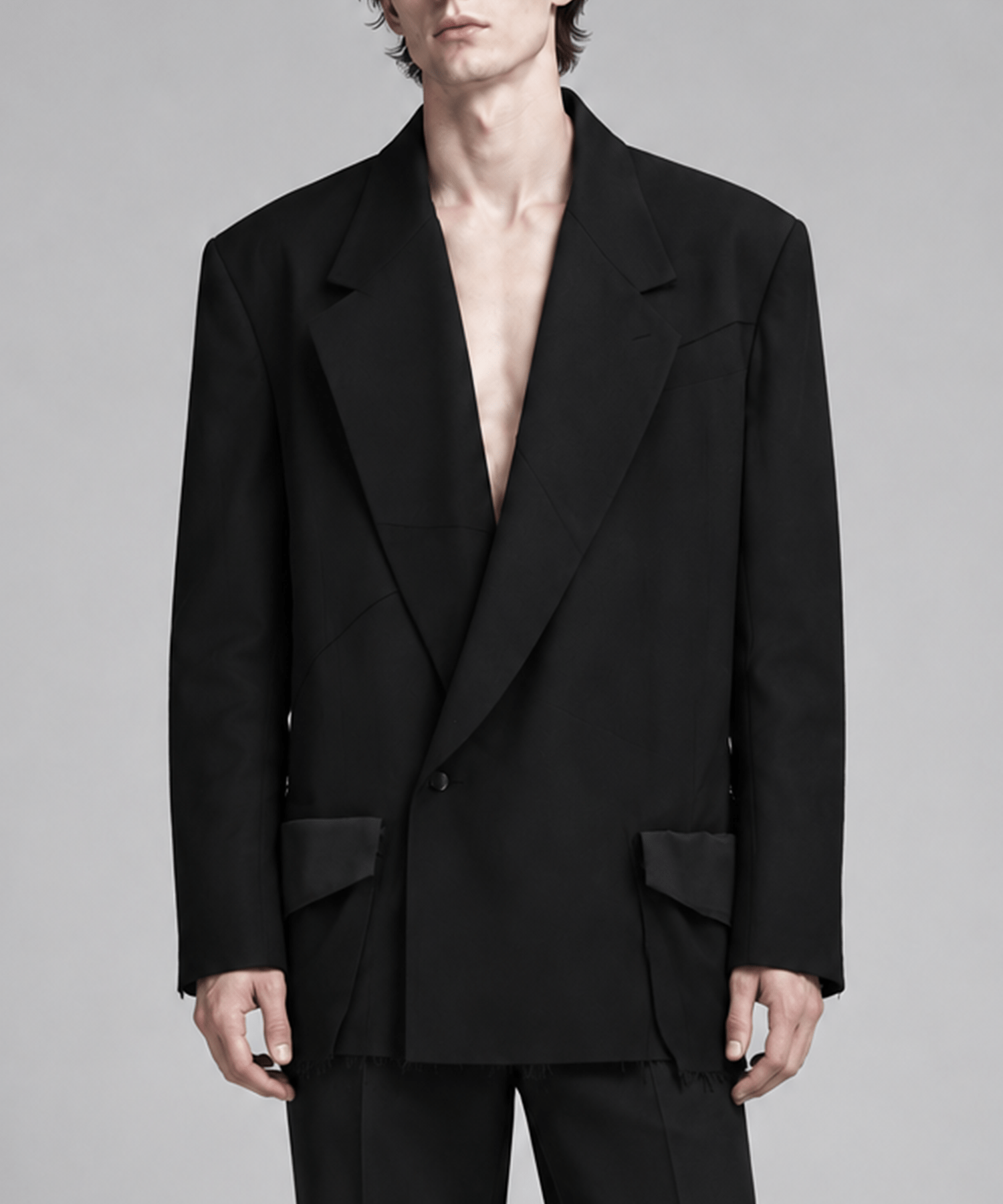 Gabardine switching JKT