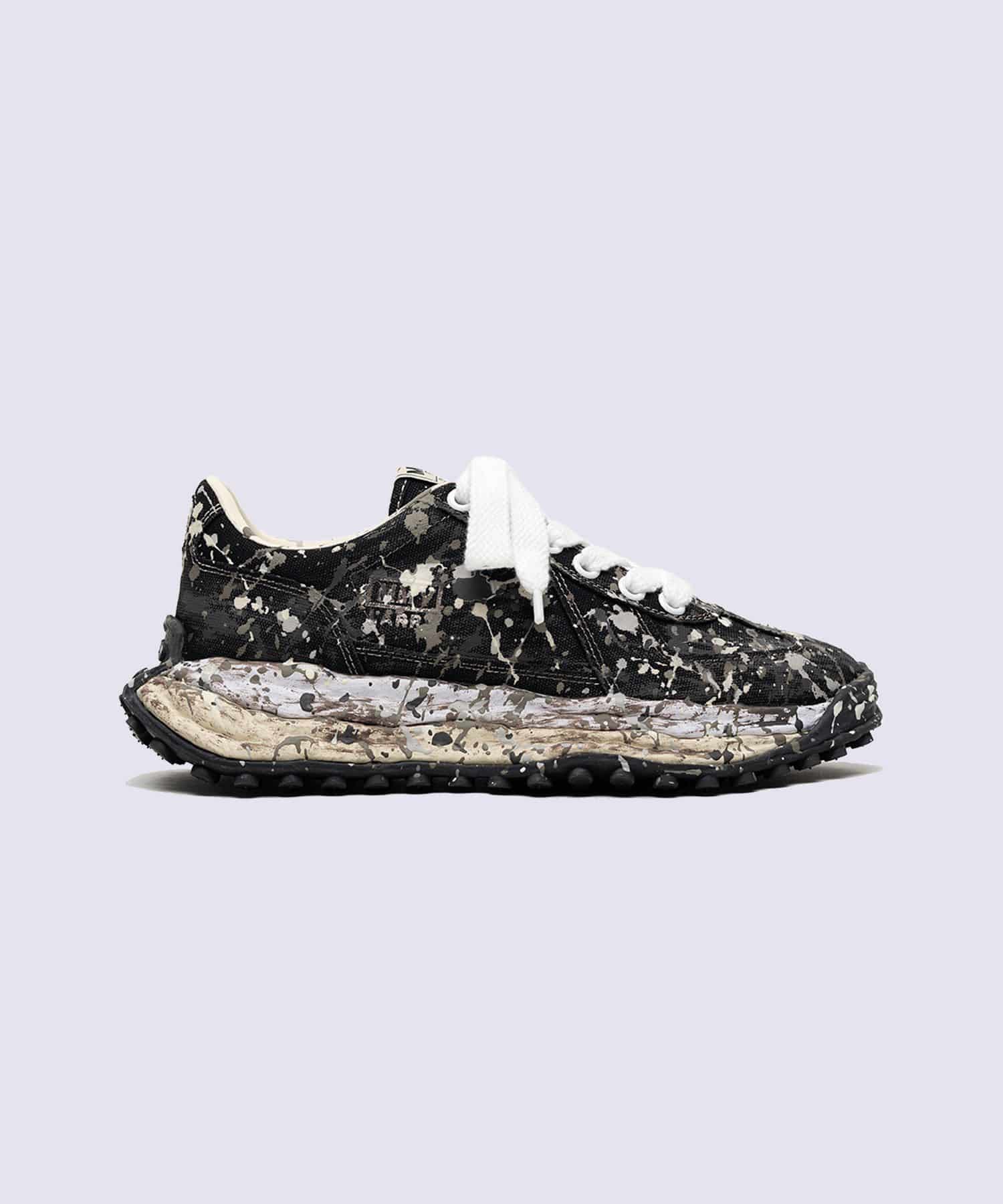 LARRY SPUTTERING LOW-TOP SNEAKERS