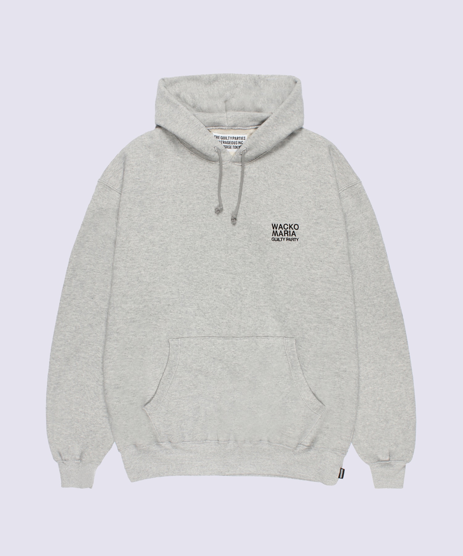 WASHED MIDDLE WEIGHT PULLOVER HOODED SWEAT SHIRT