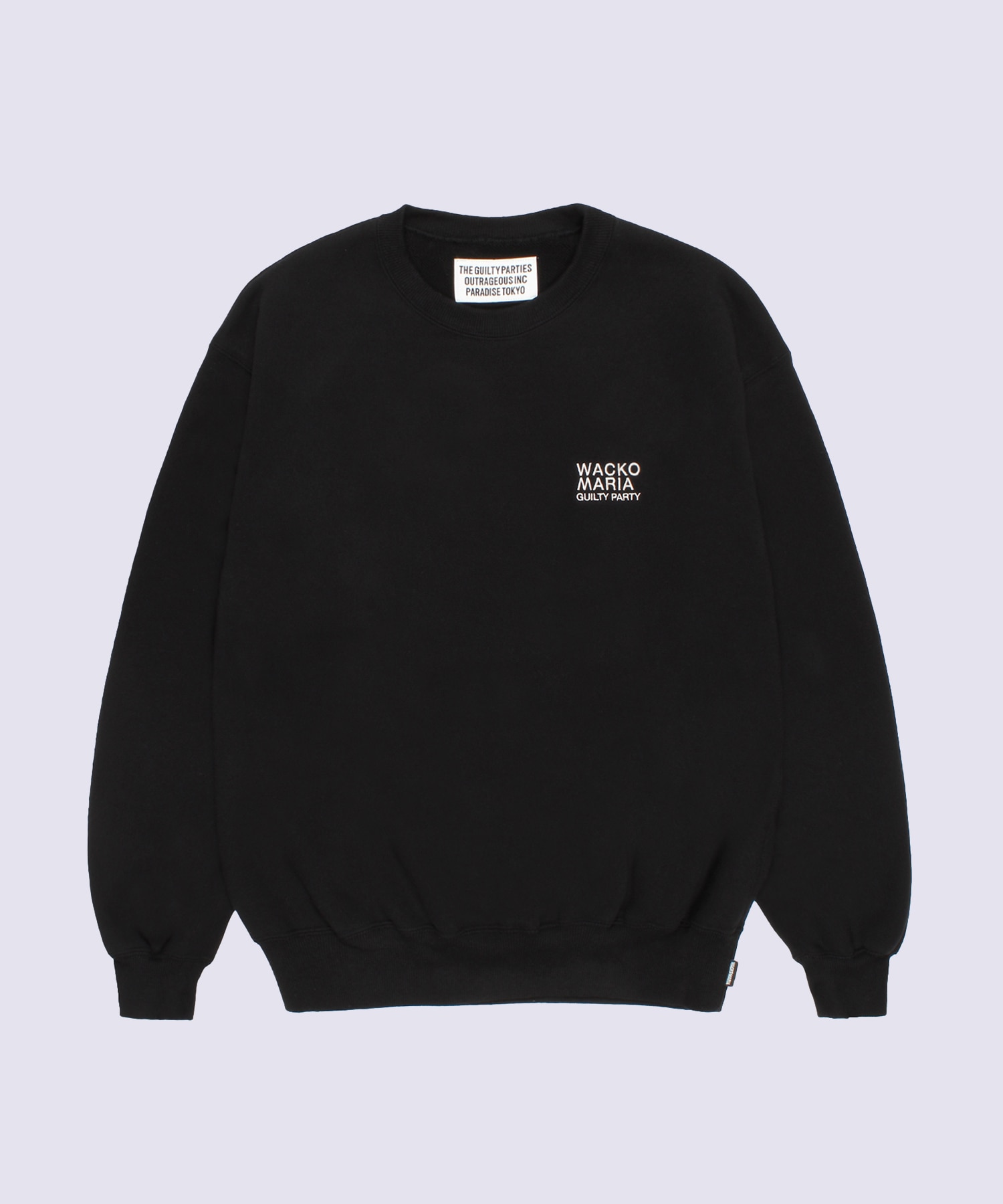 WASHED MIDDLE WEIGHT CREW NECK SWEAT SHIRT