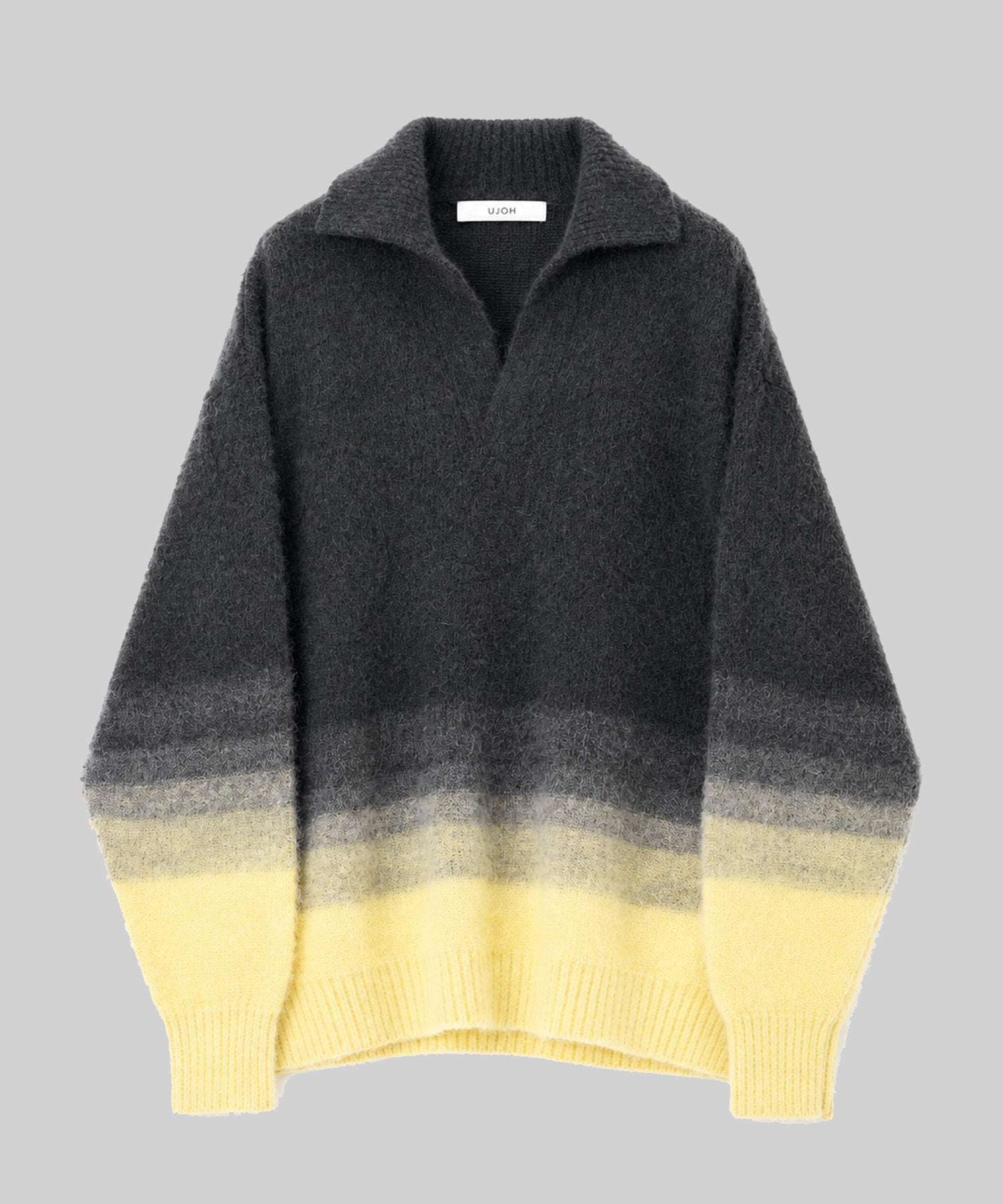 Gradation Polo Knit