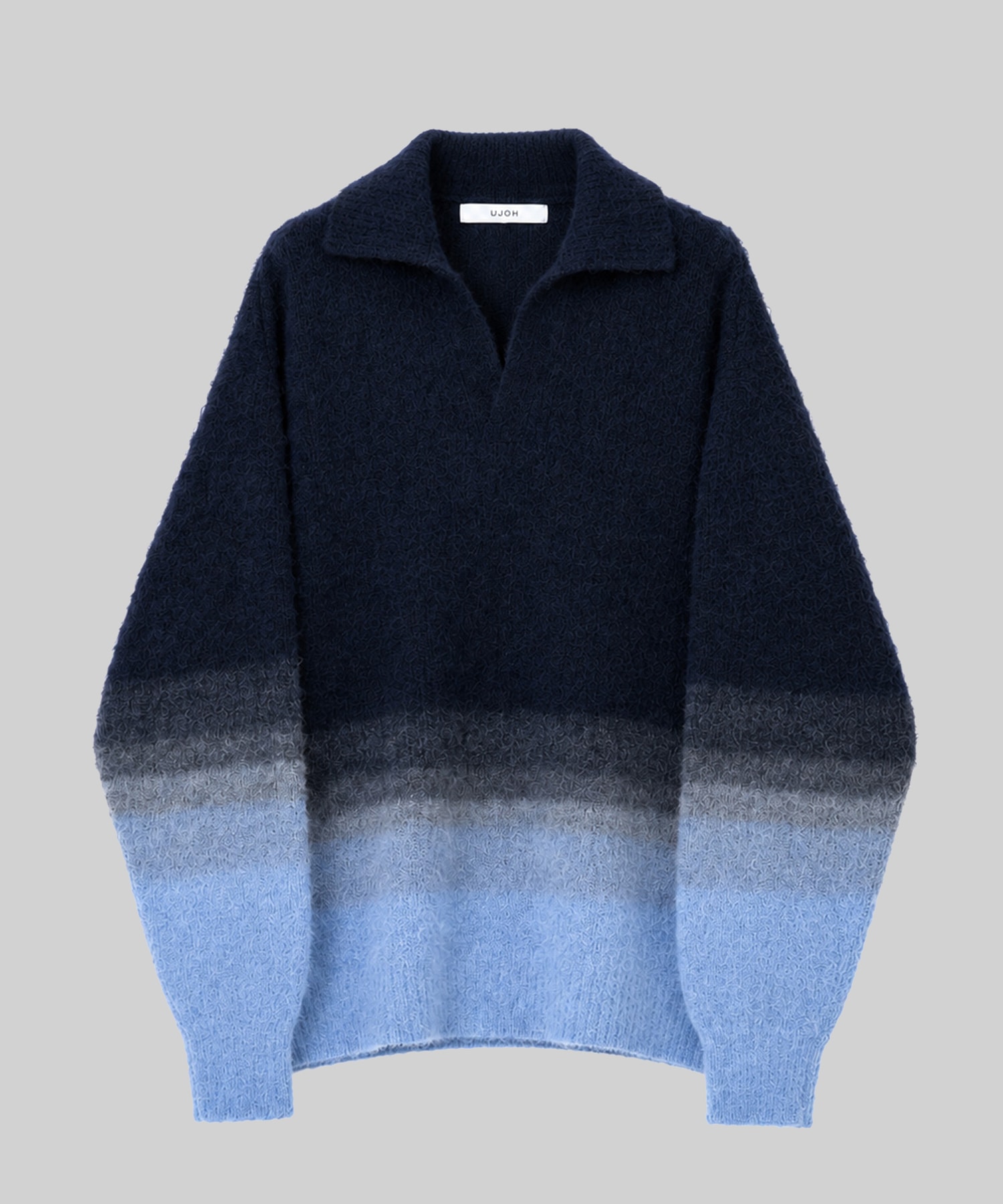 Gradation Polo Knit