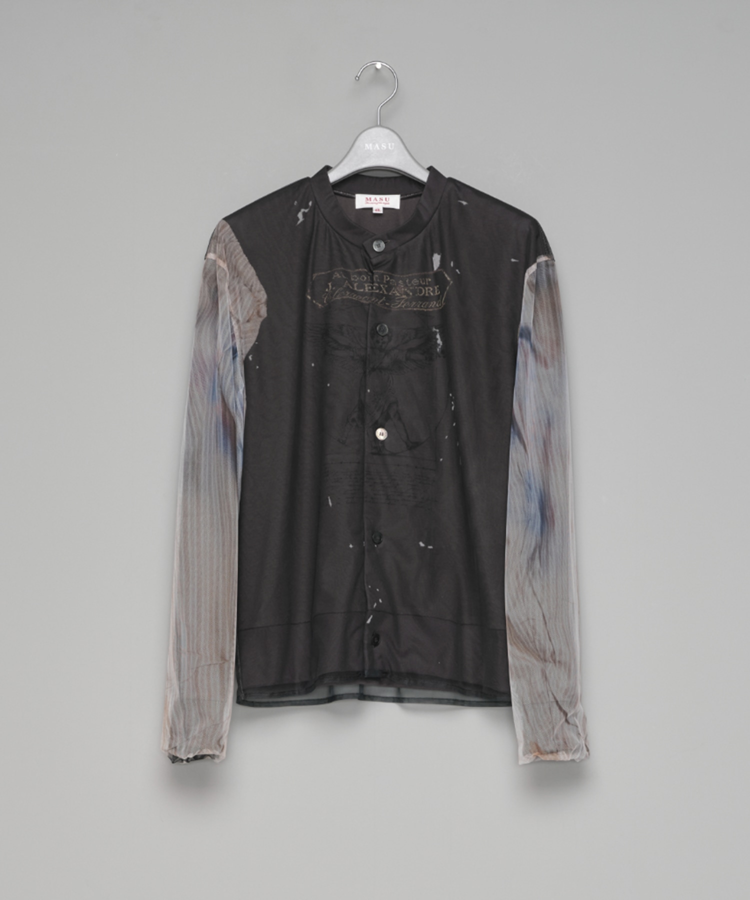 ANGEL DIAGRAM LAYERED CARDIGAN