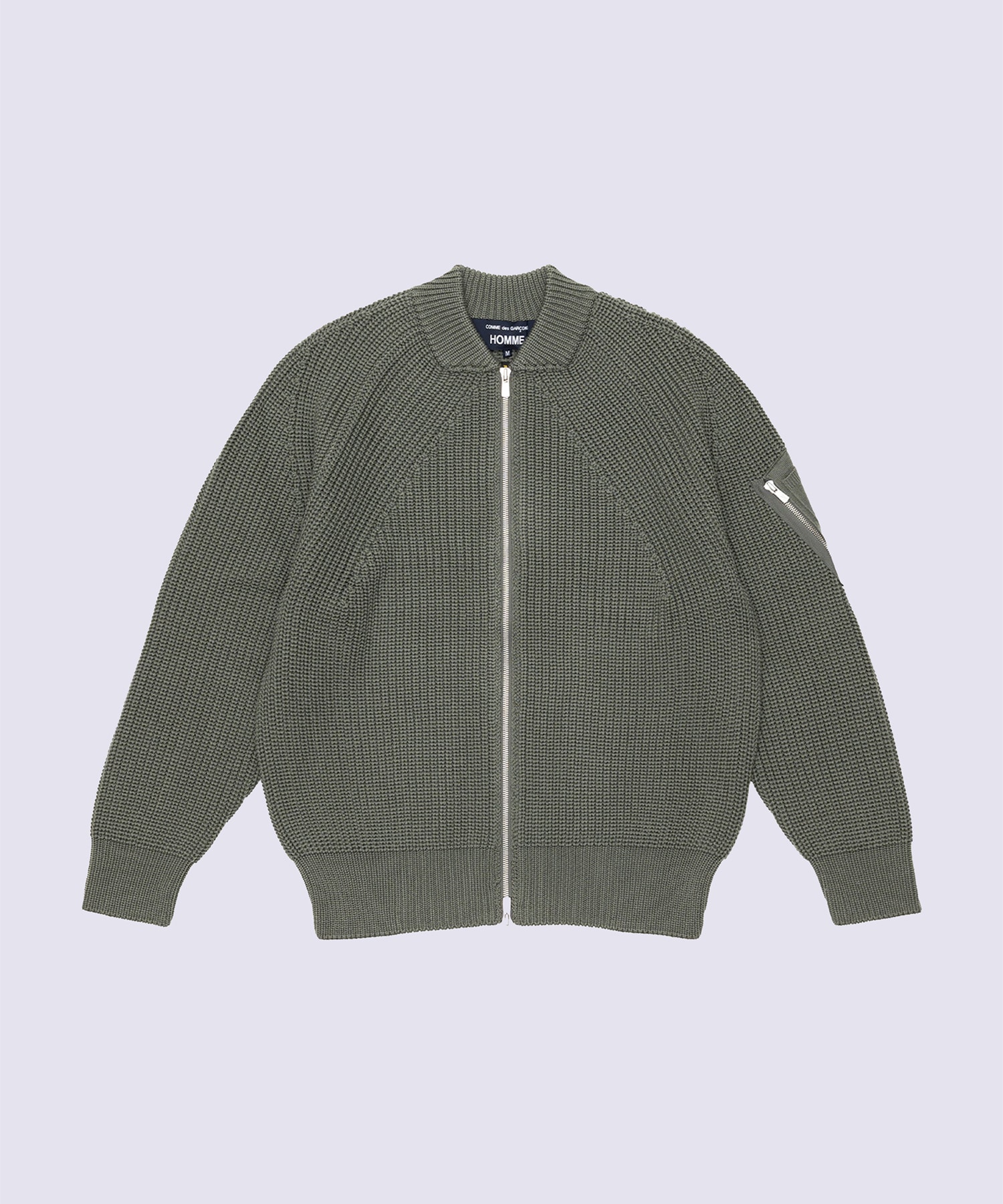 HR-N003-051 ×BATONER KNIT ZIP BZ