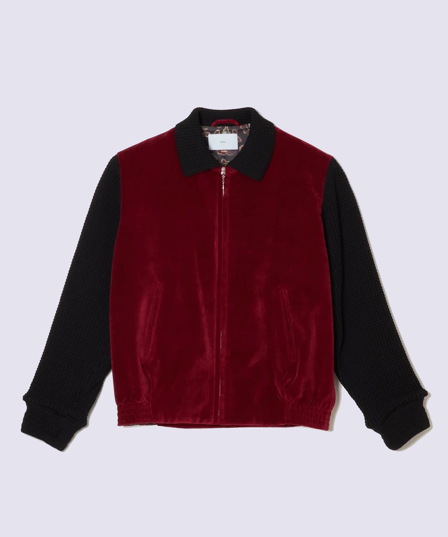 KNIT VELOR JACKET