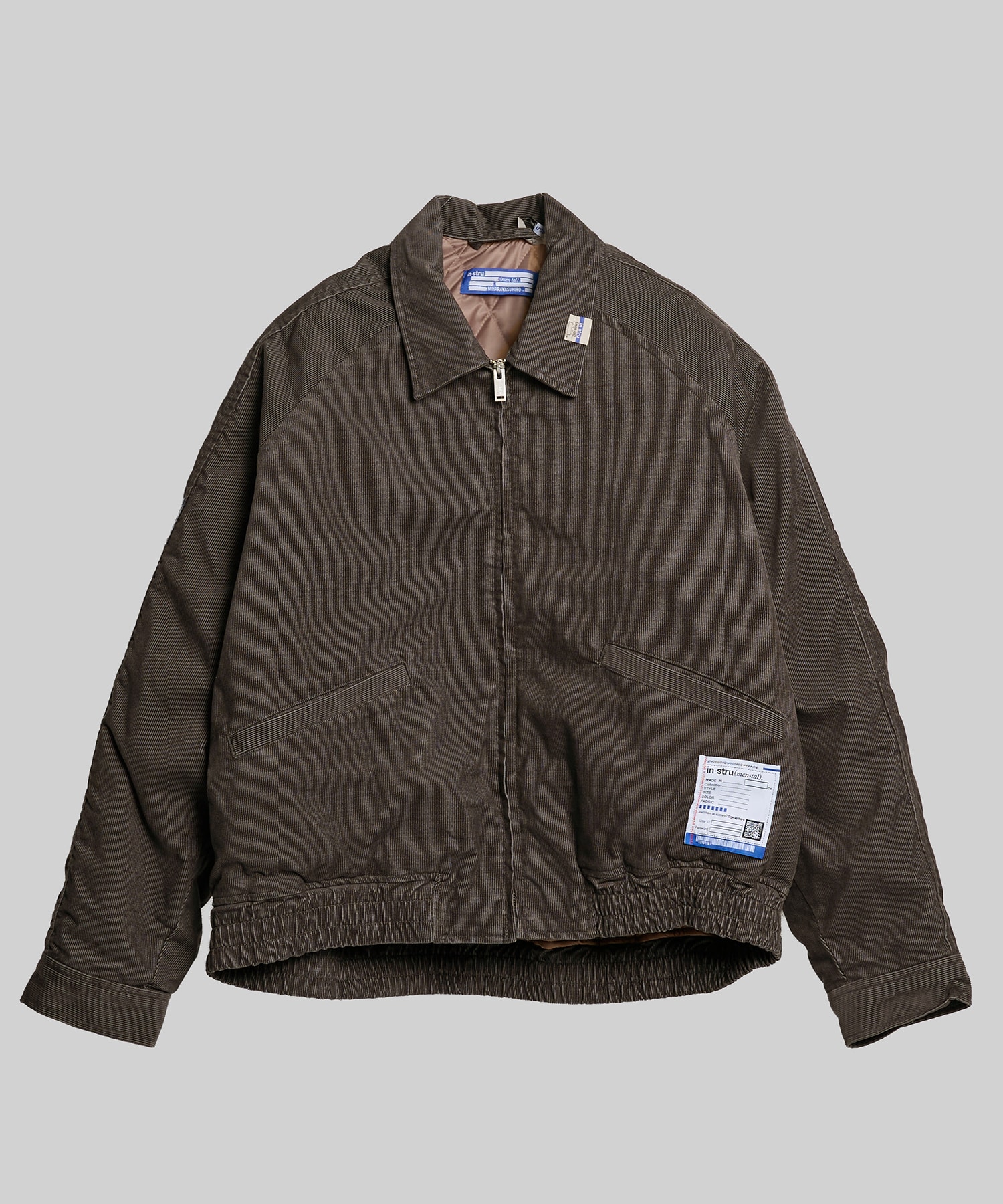 CORDUROY ZIP BLOUSON