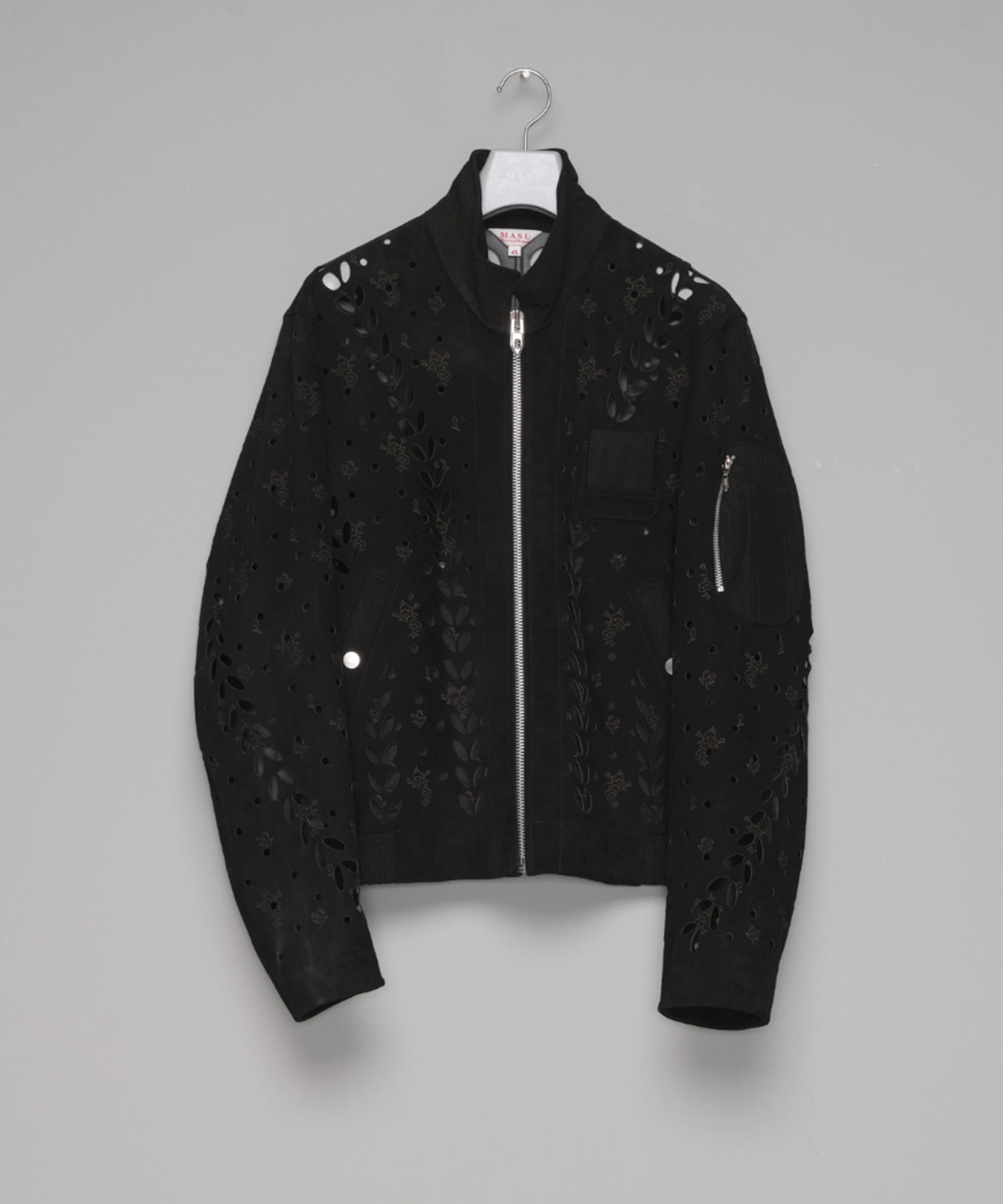 IVY HOLE LEATHER FLIGHT JACKET