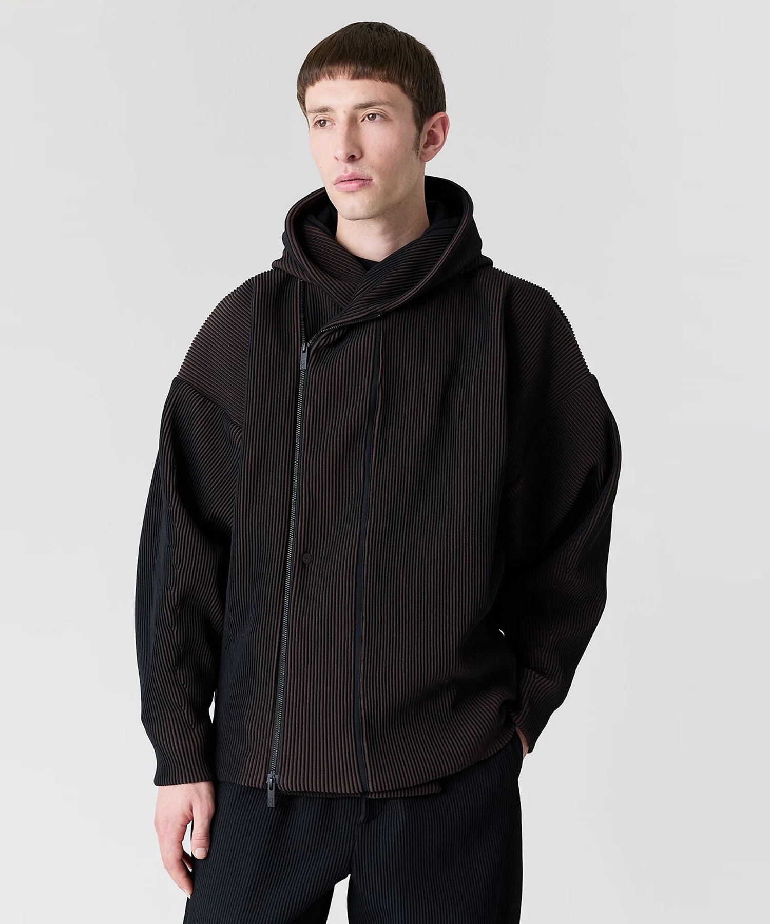 PADDED HYPHA HOODIE BOMBER JACKET