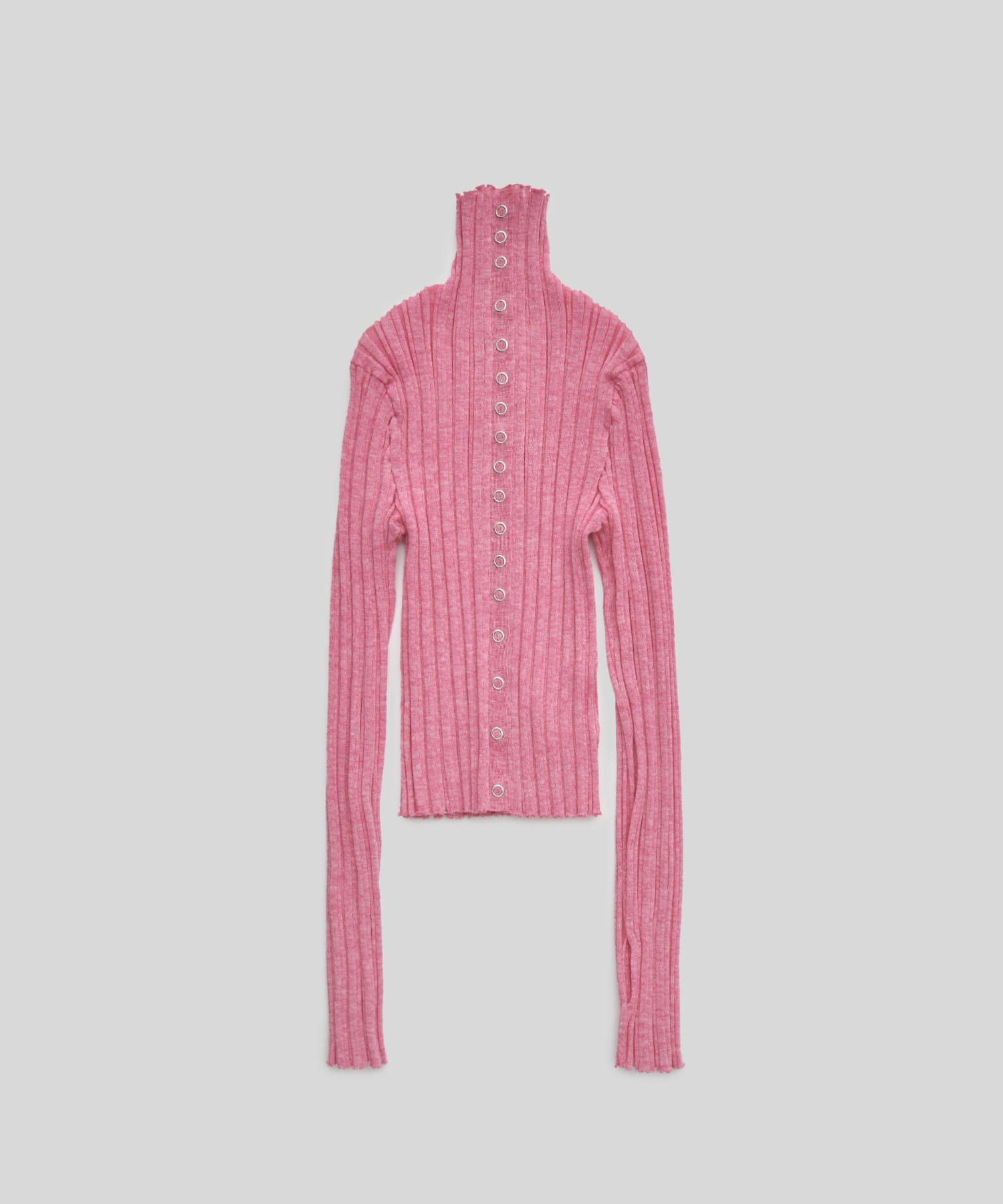 Sheer Rib Knit Cardigan