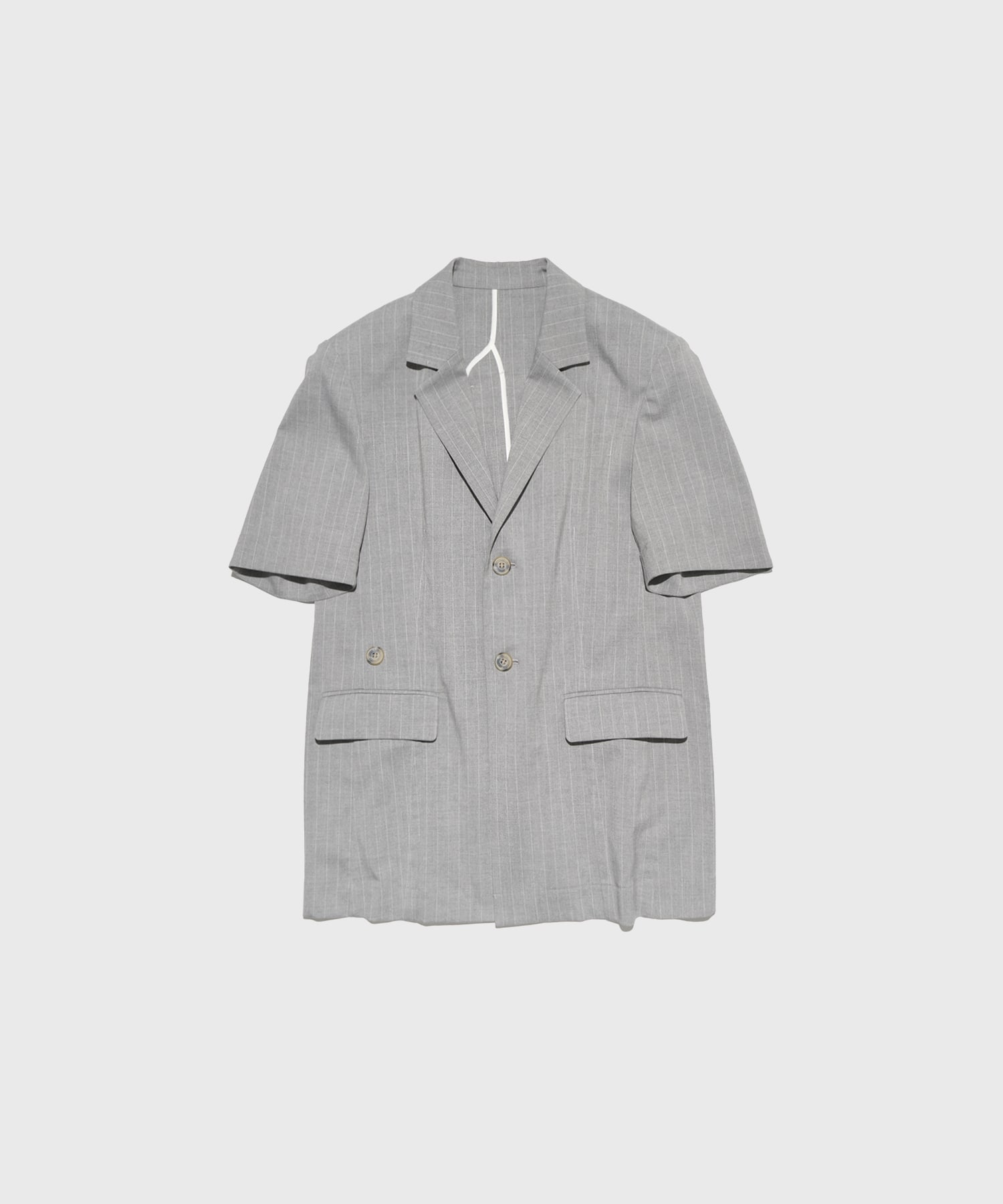 Pinstripe Half Sleeve Jacket