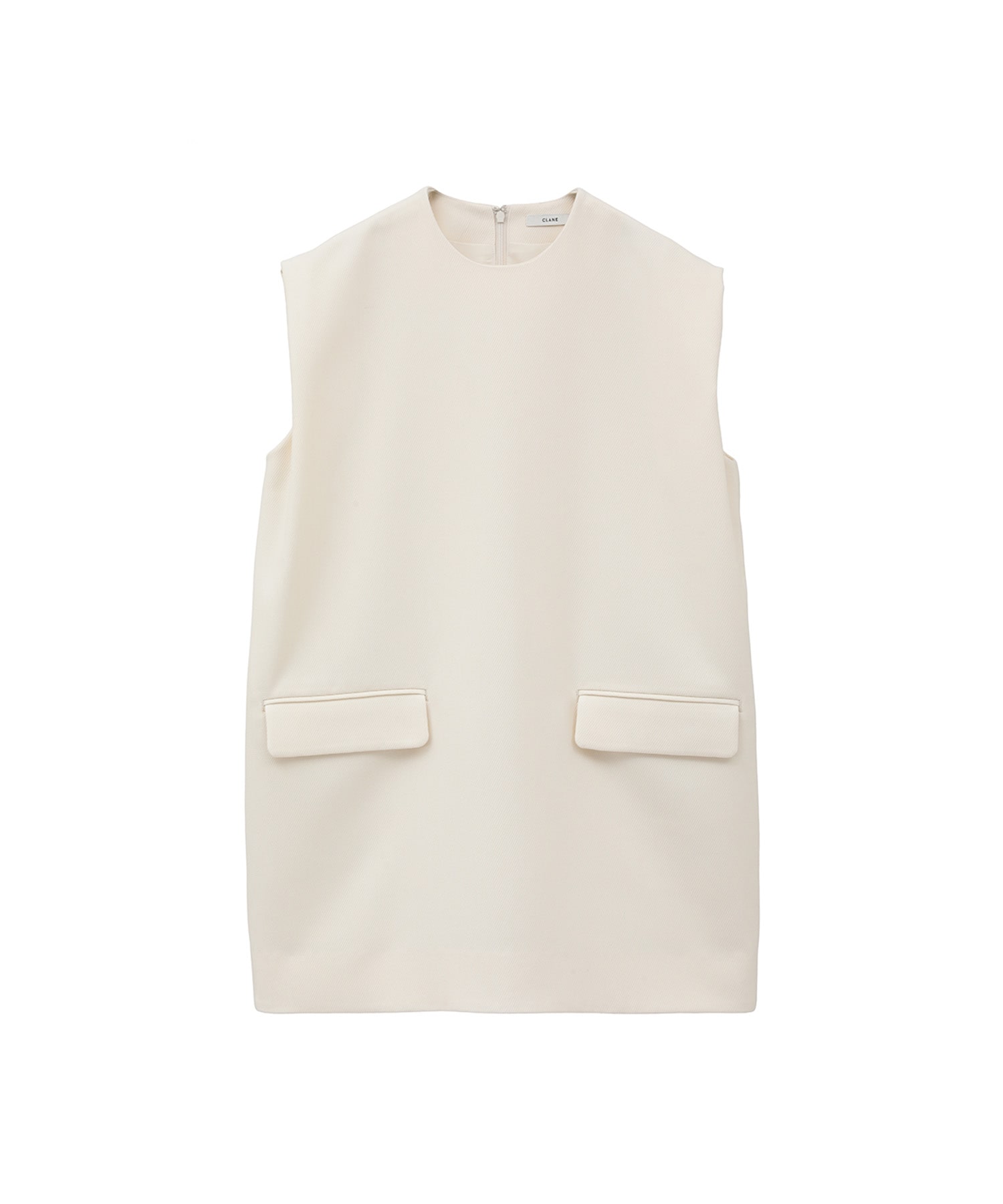 SLEEVELESS LONG COCOON TOPS
